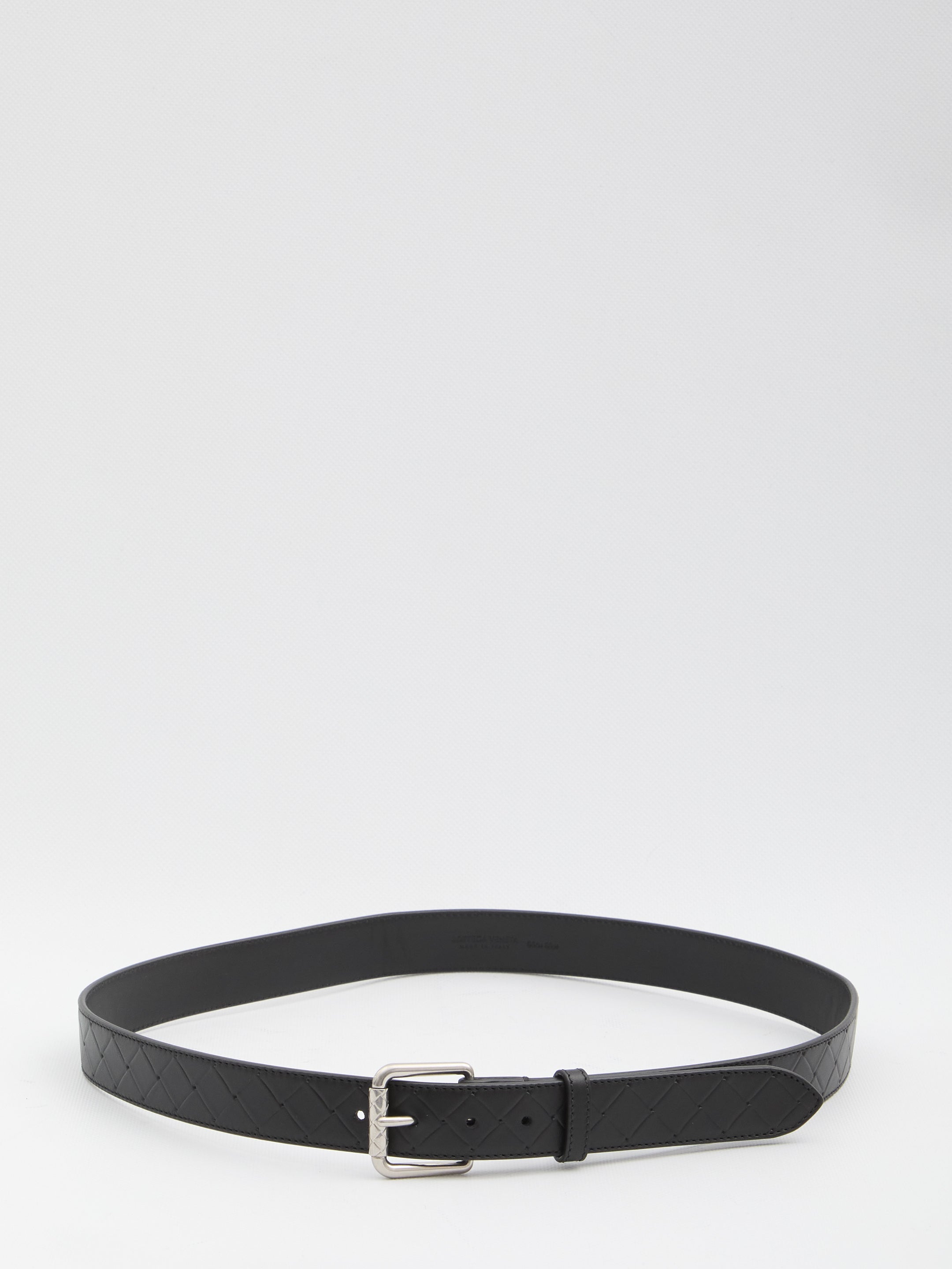 BOTTEGA VENETA Printed Grid Belt - 3 cm Width