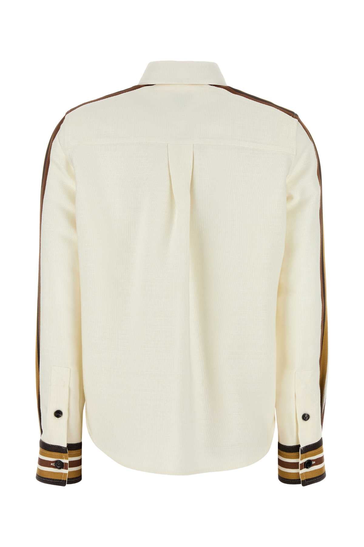 BOTTEGA VENETA Viscose Blend Long Sleeve Shirt