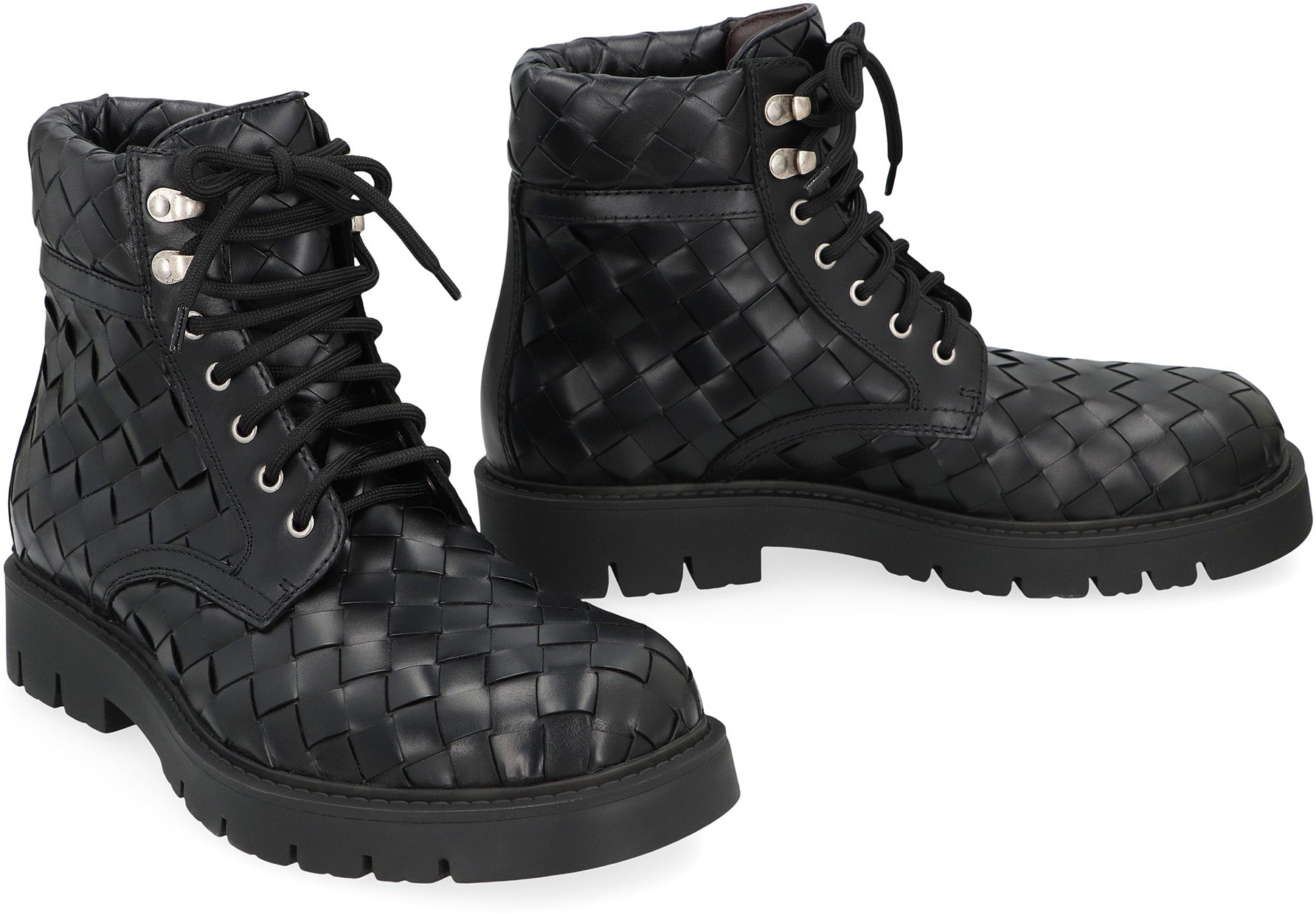 BOTTEGA VENETA Lace-Up Ankle Boots