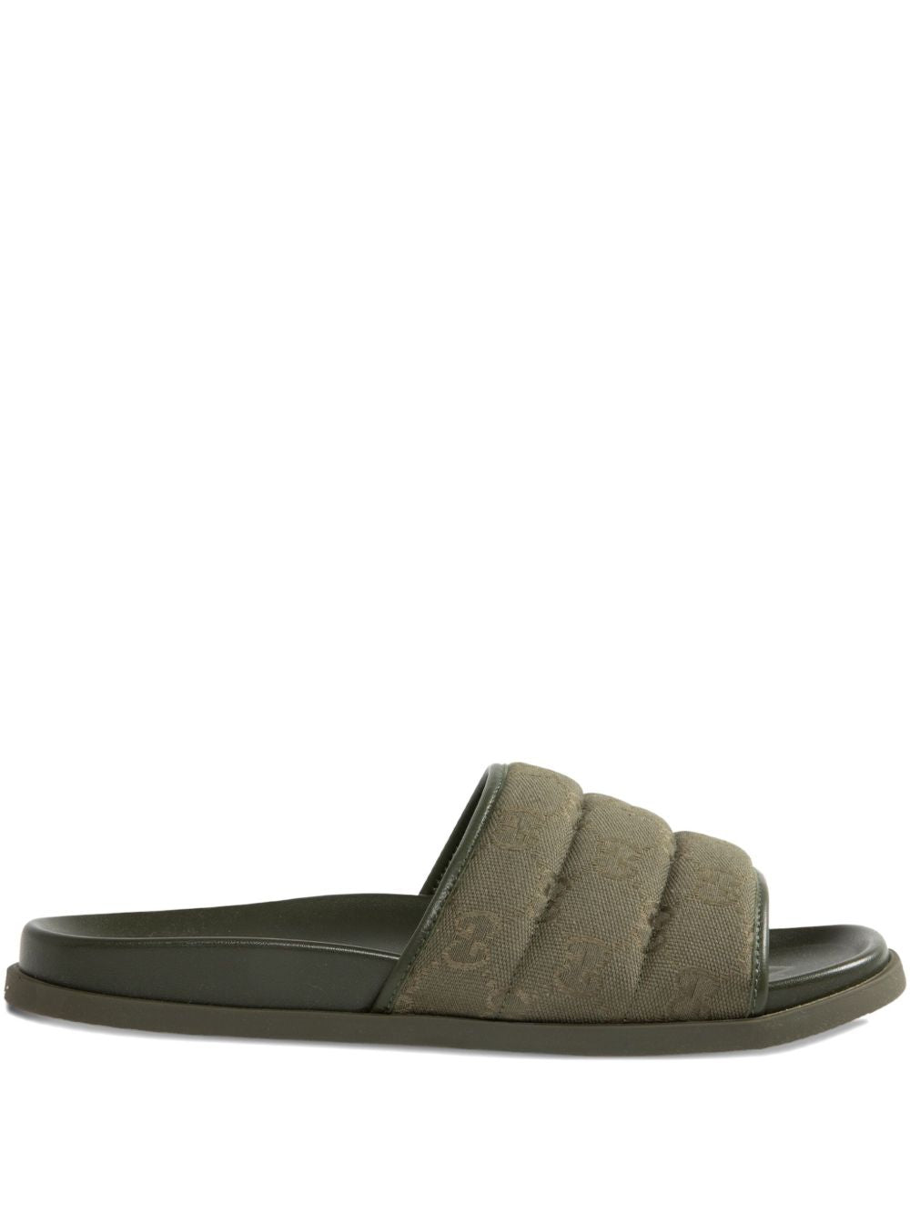 GUCCI Stylish Open Toe Quilted Slip-On Sandals for Men