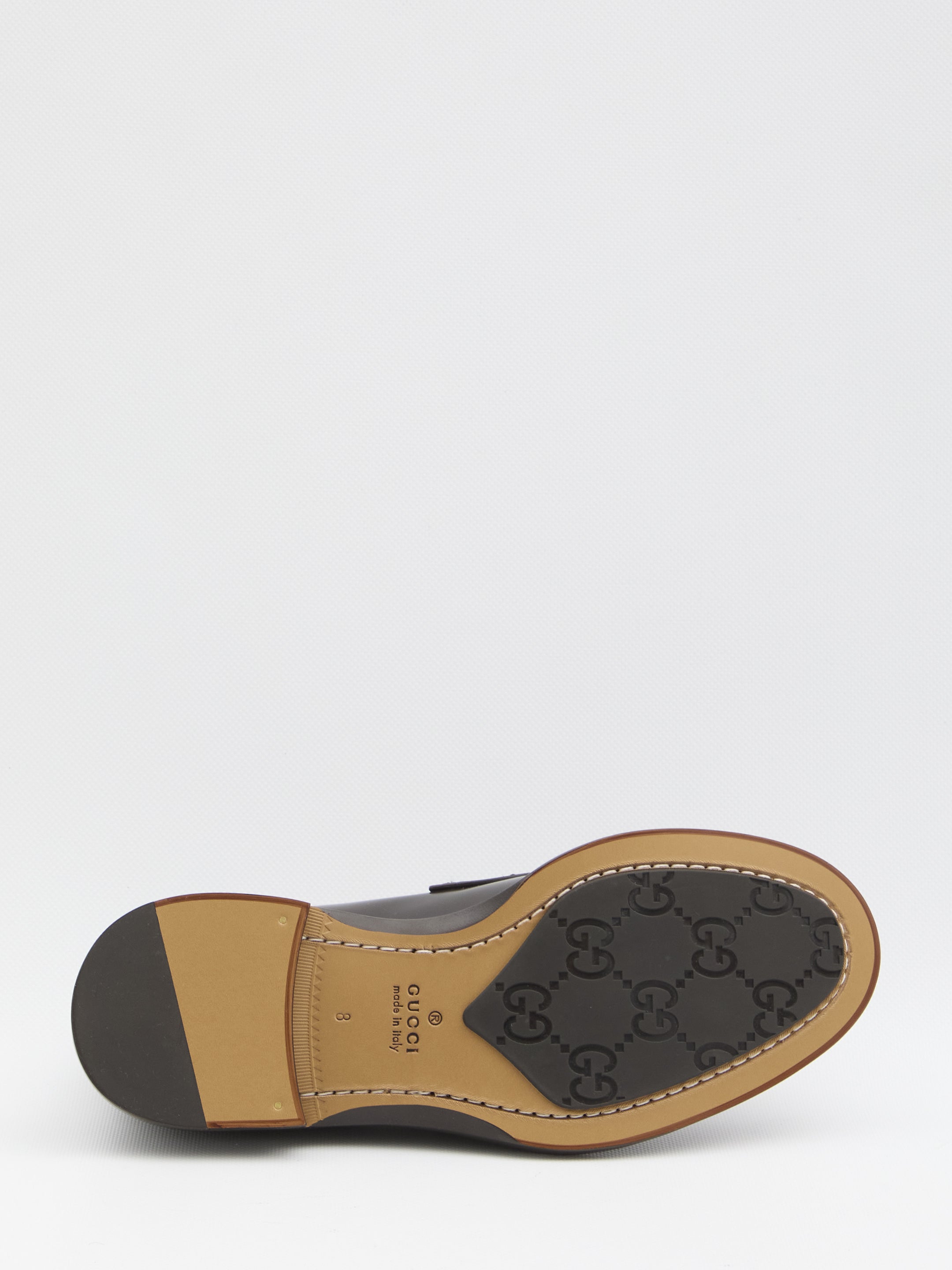 GUCCI Leather Loafers for Men - FW25 Collection