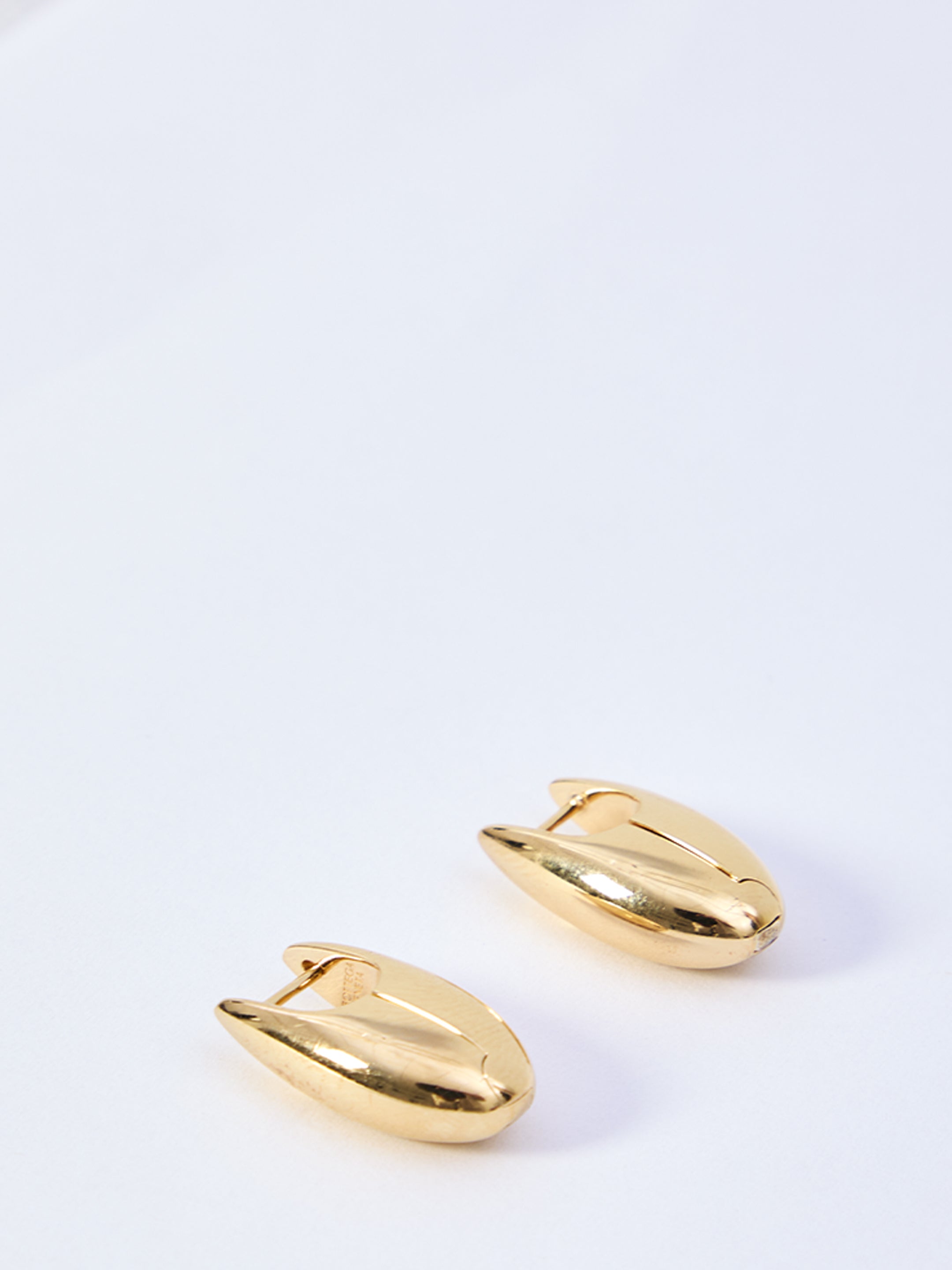 BOTTEGA VENETA Elegant Golden Earrings for Women - Uni Size