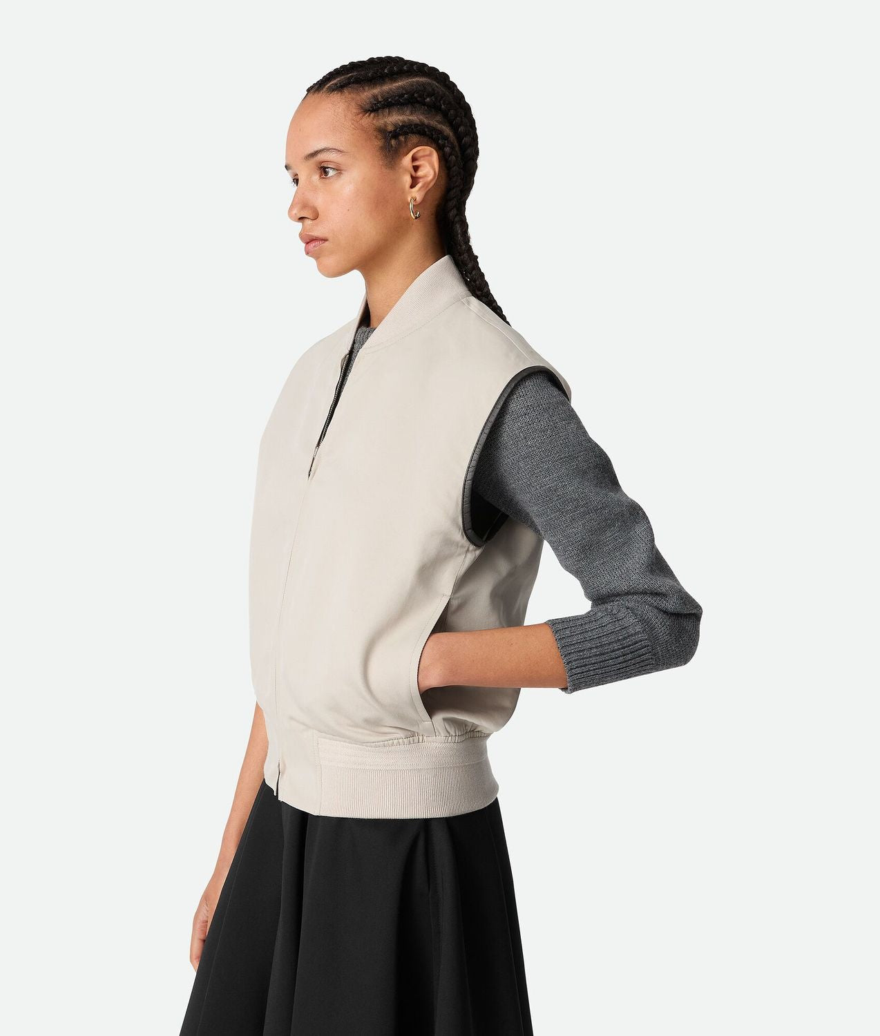 BOTTEGA VENETA Cotton Vest for Women - Fall Winter 2025