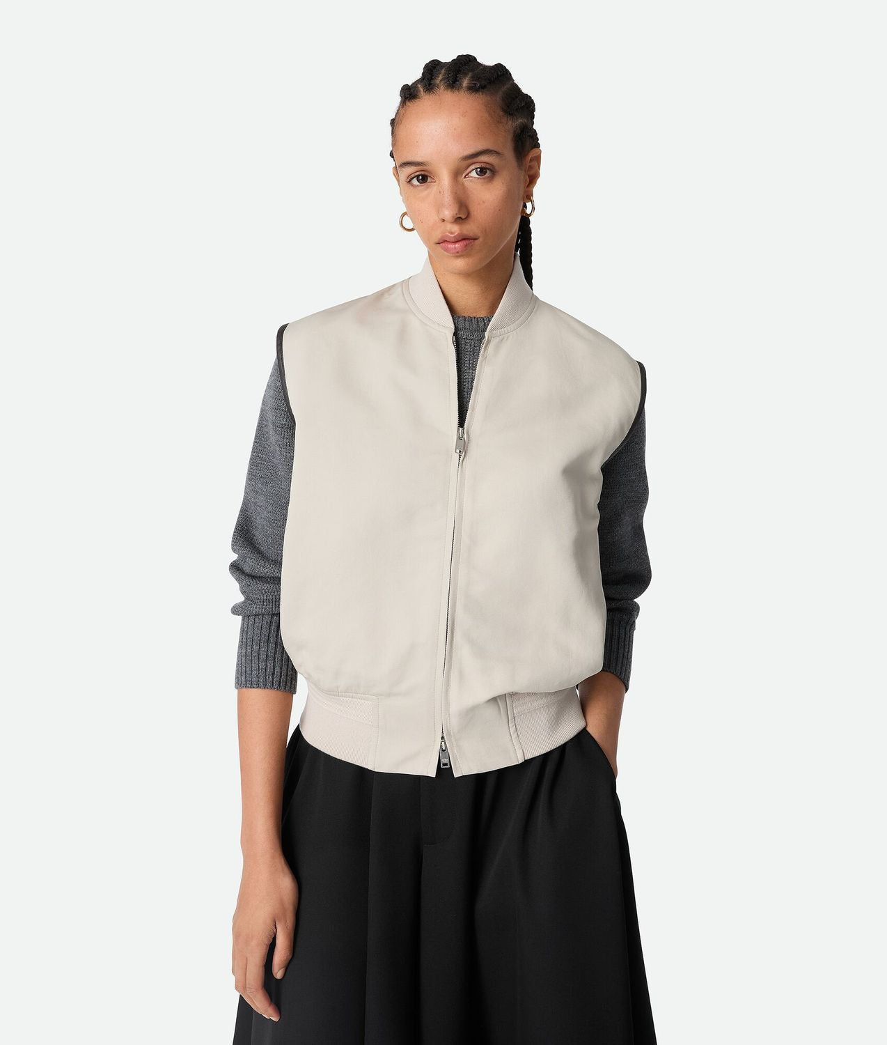 BOTTEGA VENETA Cotton Vest for Women - Fall Winter 2025