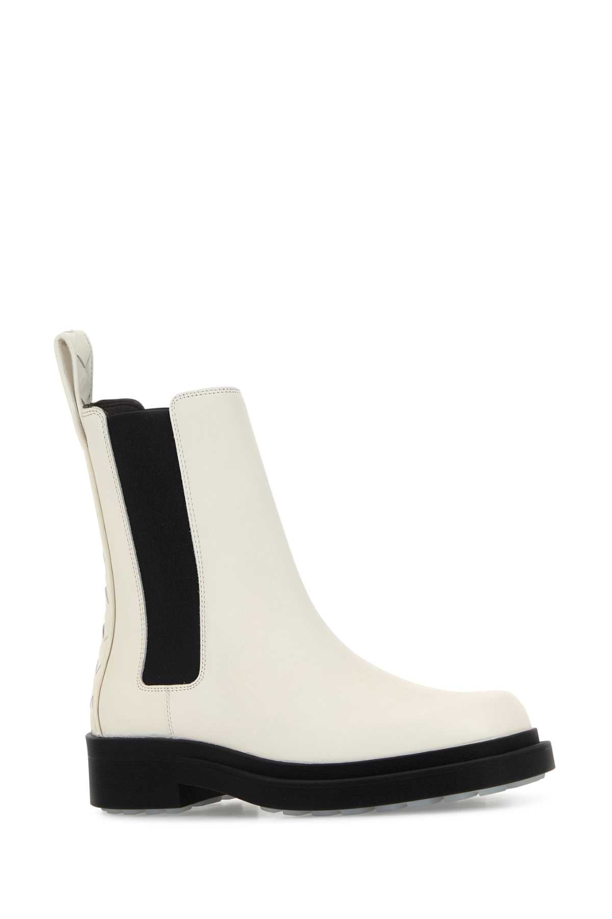 BOTTEGA VENETA Leather Chelsea Ankle Boots