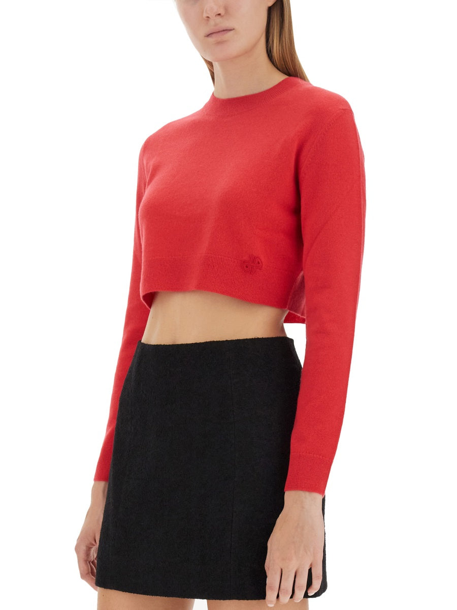 PATOU Chic Cropped Shirt - Regular Fit
