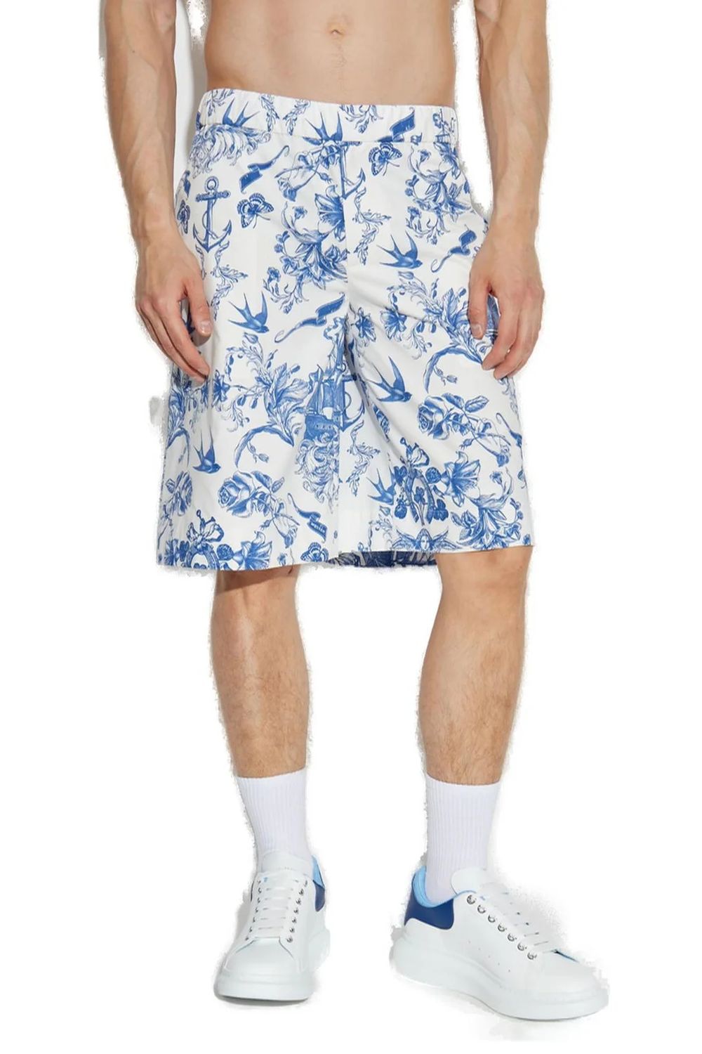 ALEXANDER MCQUEEN Men's Mini Pyjama Short