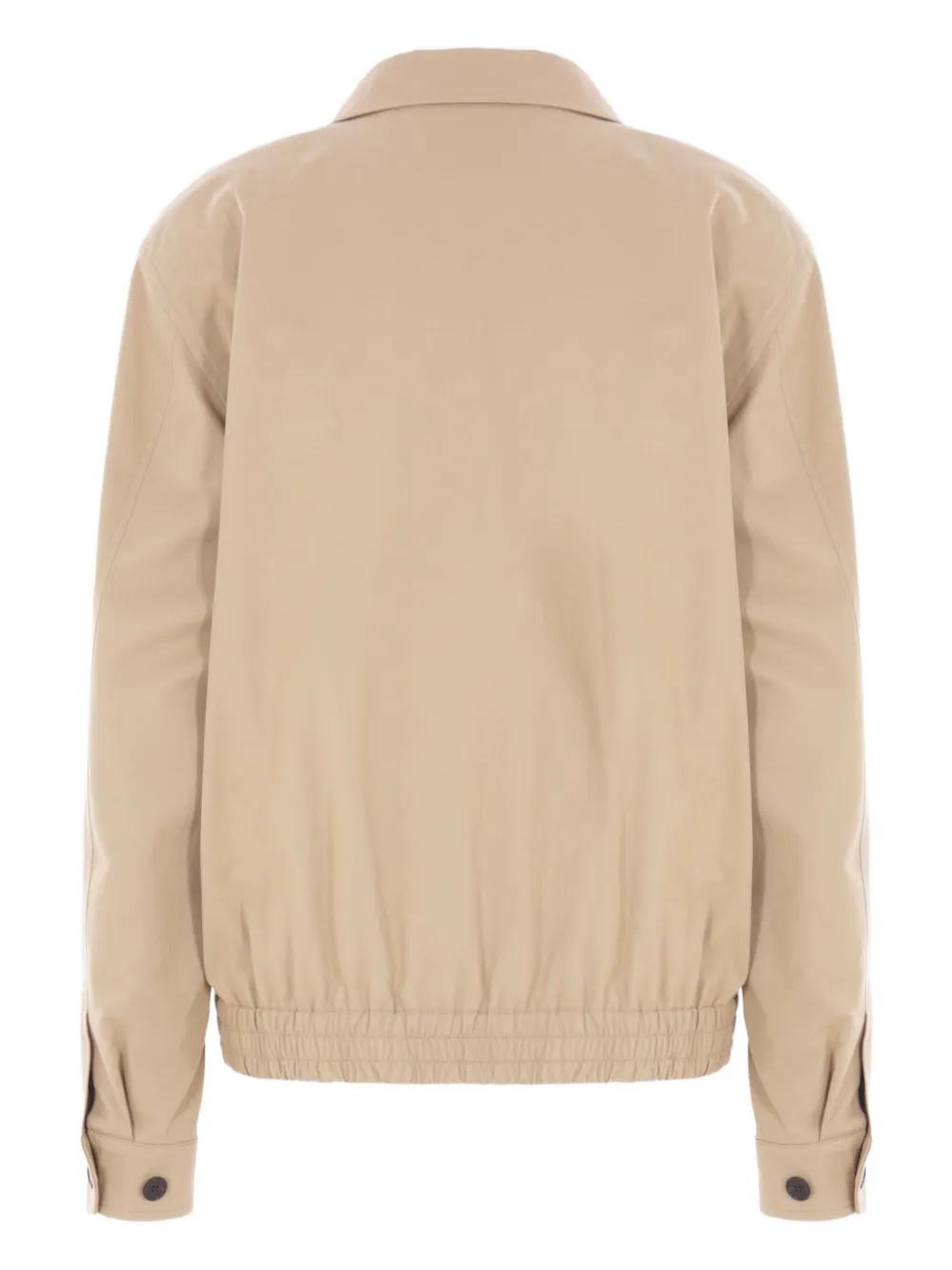 SAINT LAURENT Elastic Hem Blouson Jacket for Women - Fall 2025