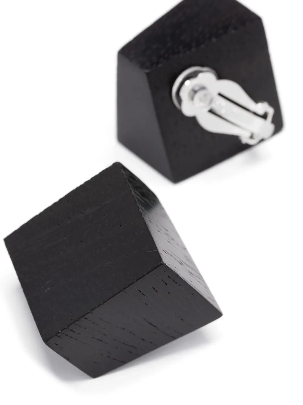 MONIES Mini Wooden Statement Earrings