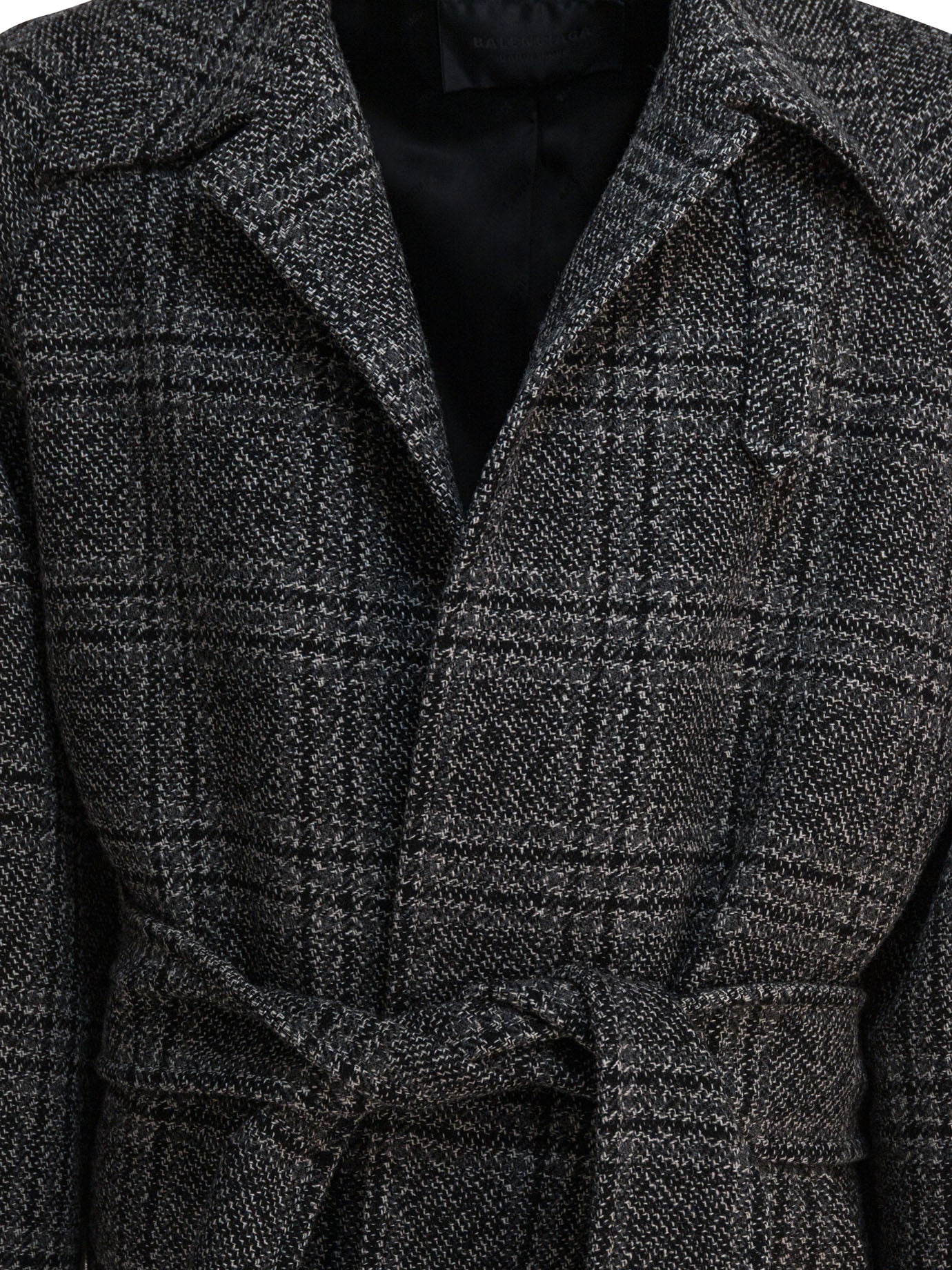 BALENCIAGA Men's Wool Layer Raglan Jacket