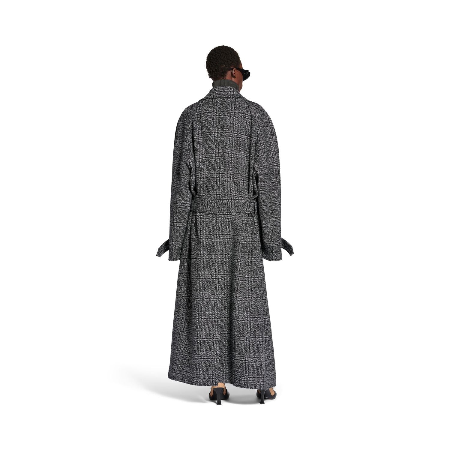 BALENCIAGA Wool Outerwear Coat for Women - Fall Collection 2025