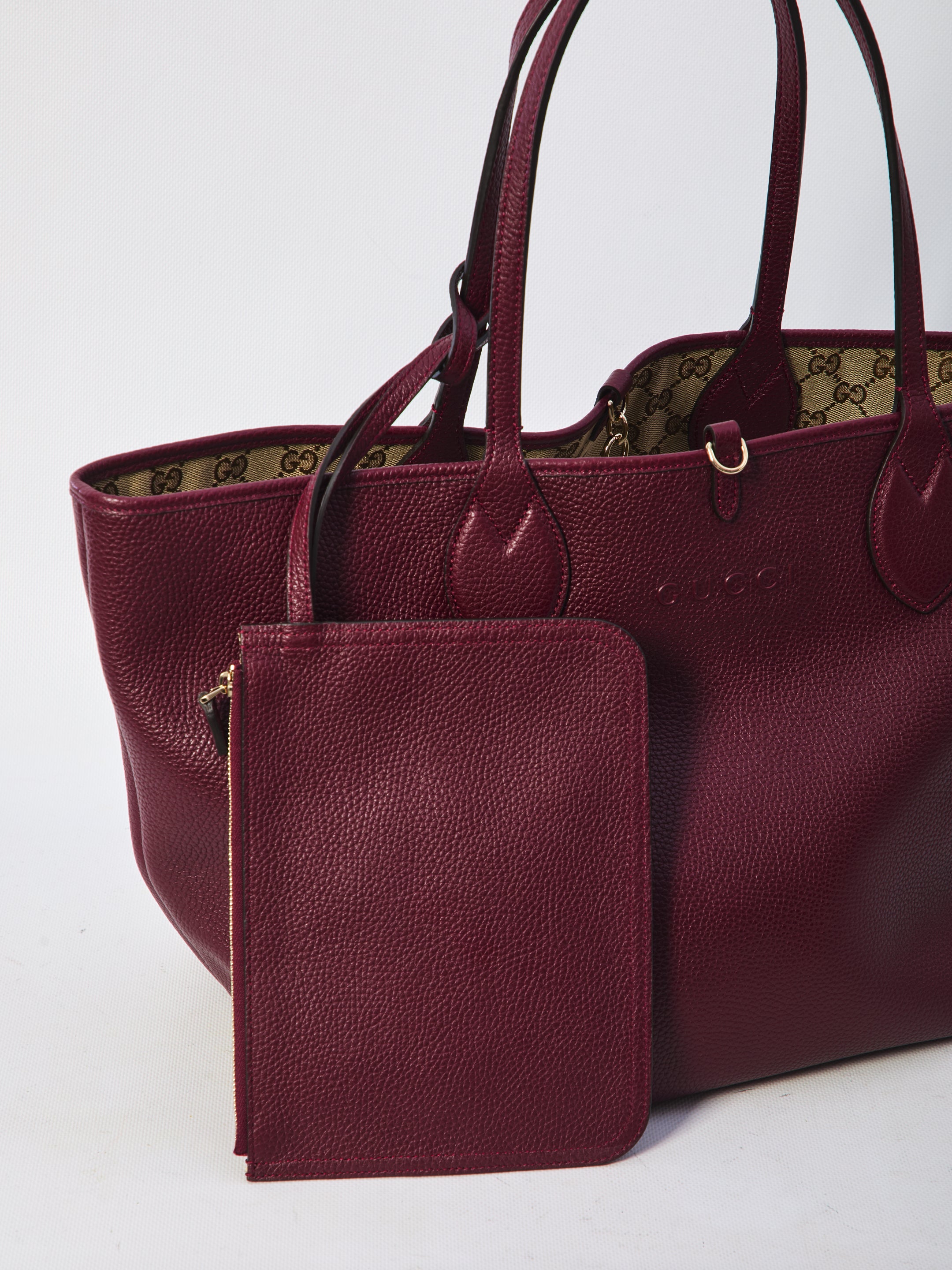 GUCCI Totissima Mini Shopping Handbag