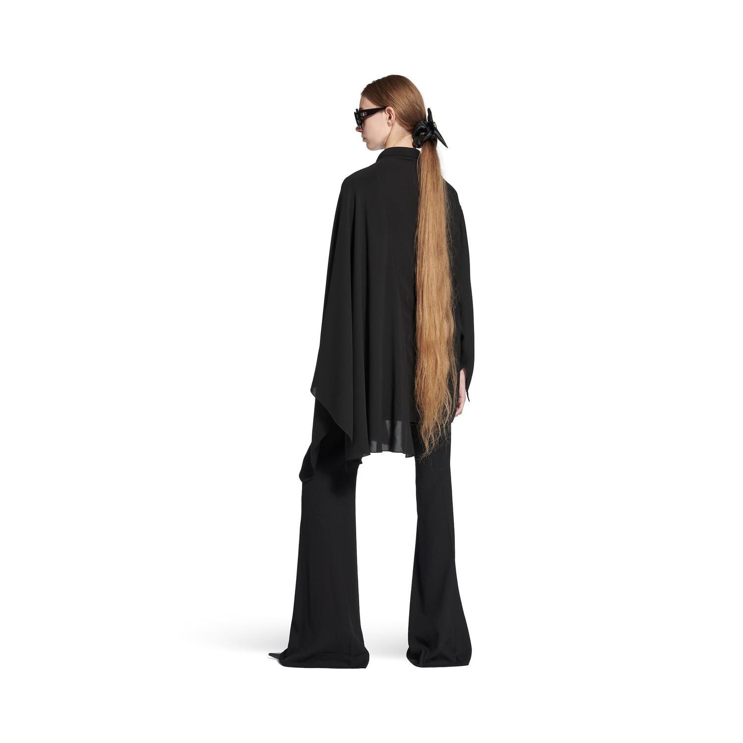 BALENCIAGA Scarf Blouse for Women - FW25 Edition