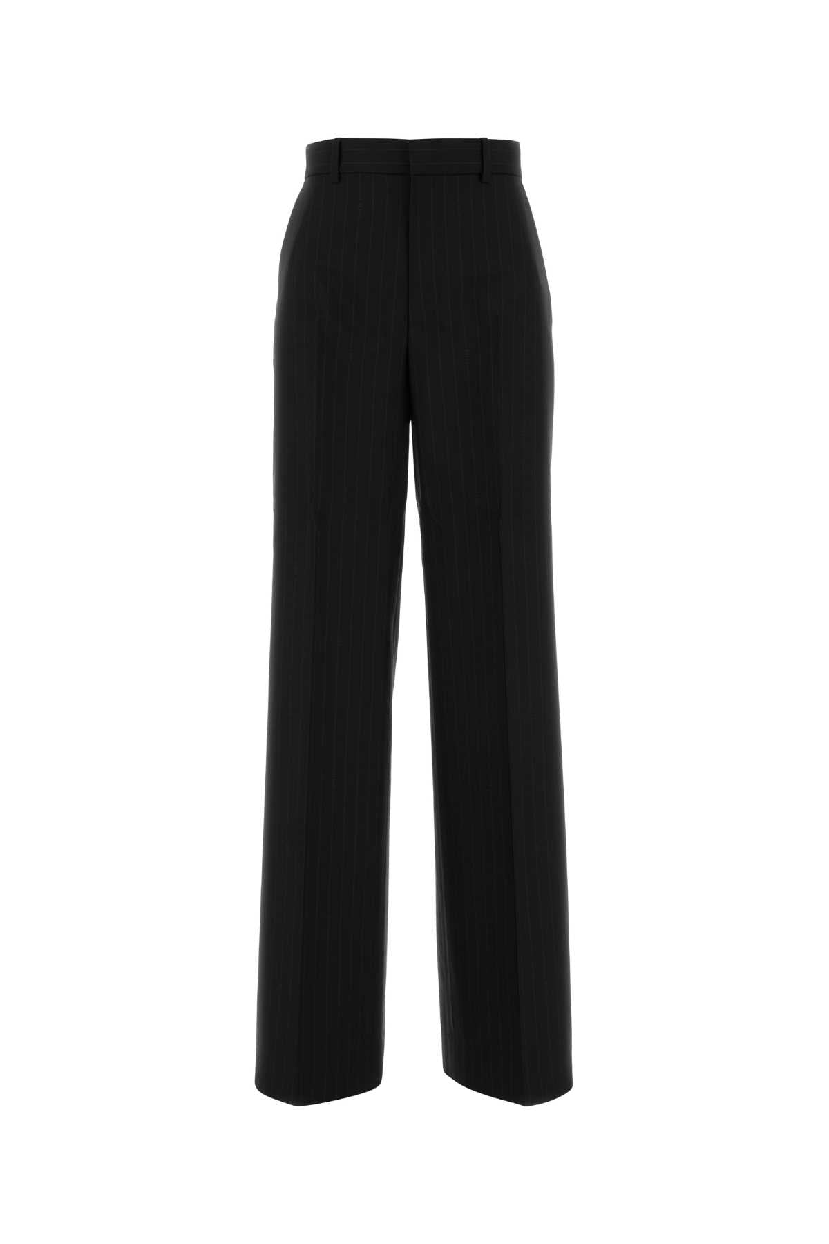 GUCCI Embroidered Wool Stripe Pant for Women