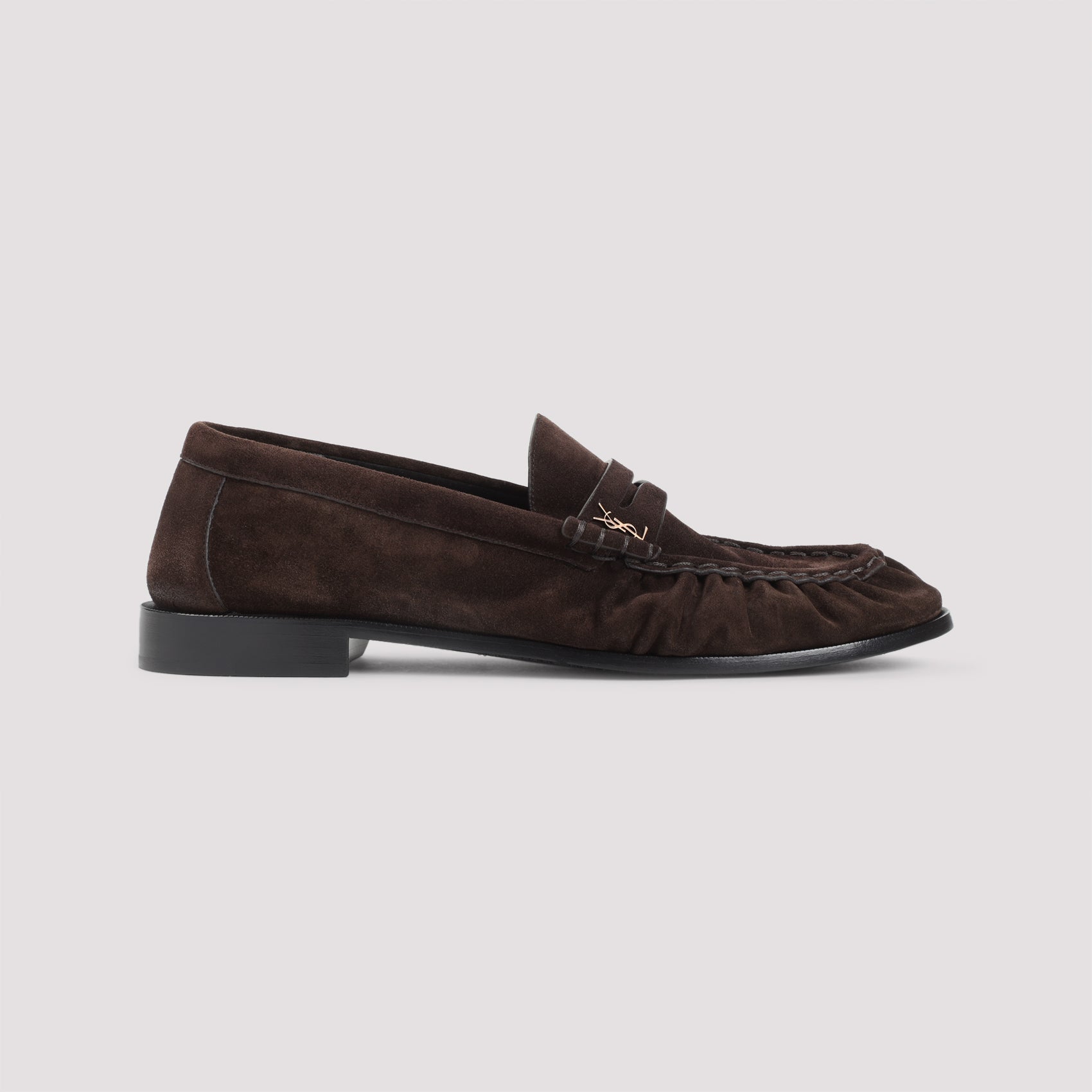 SAINT LAURENT Suede Laurent Loafer