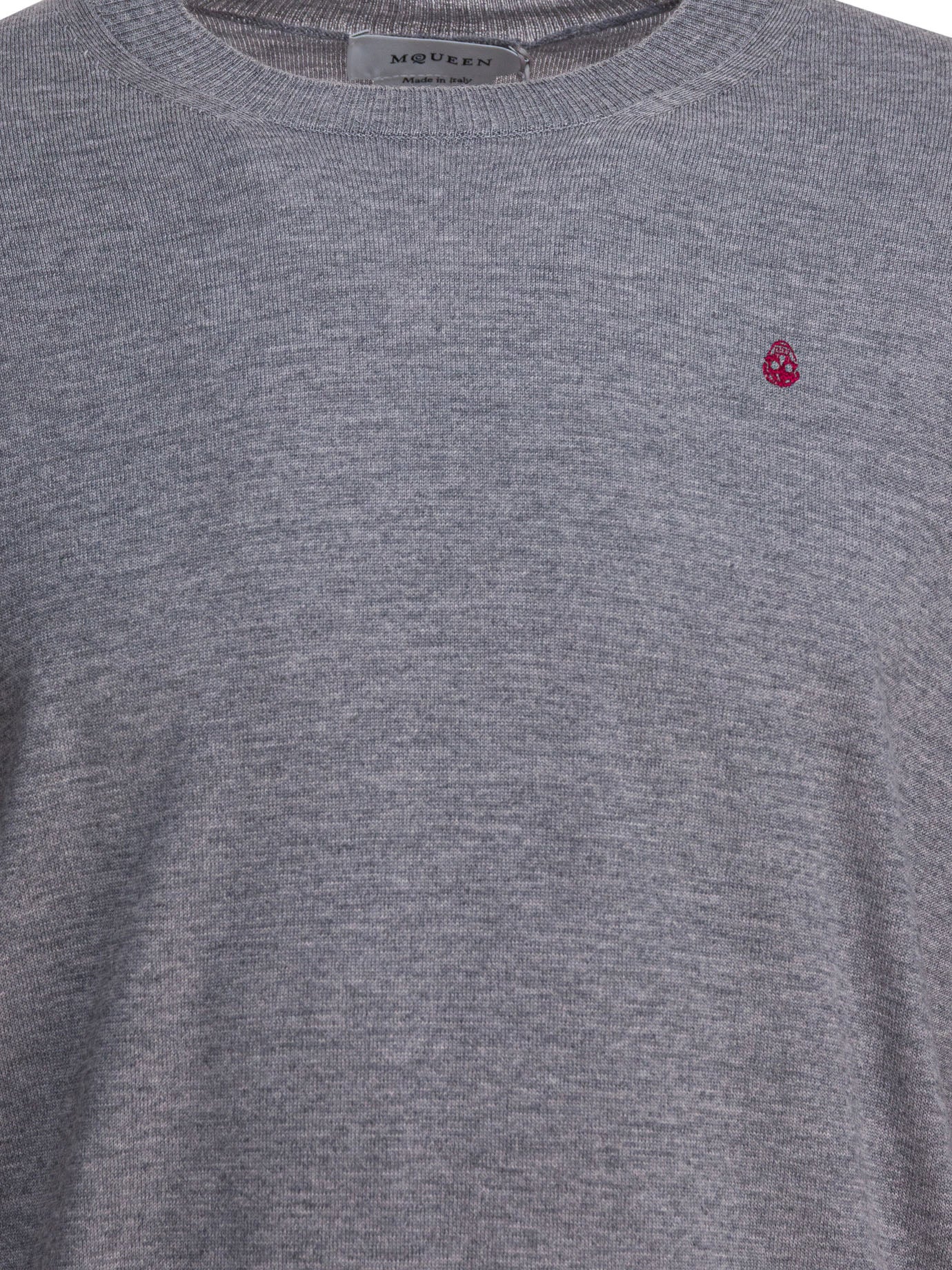 ALEXANDER MCQUEEN Skull Pattern Relaxed Fit Sweater