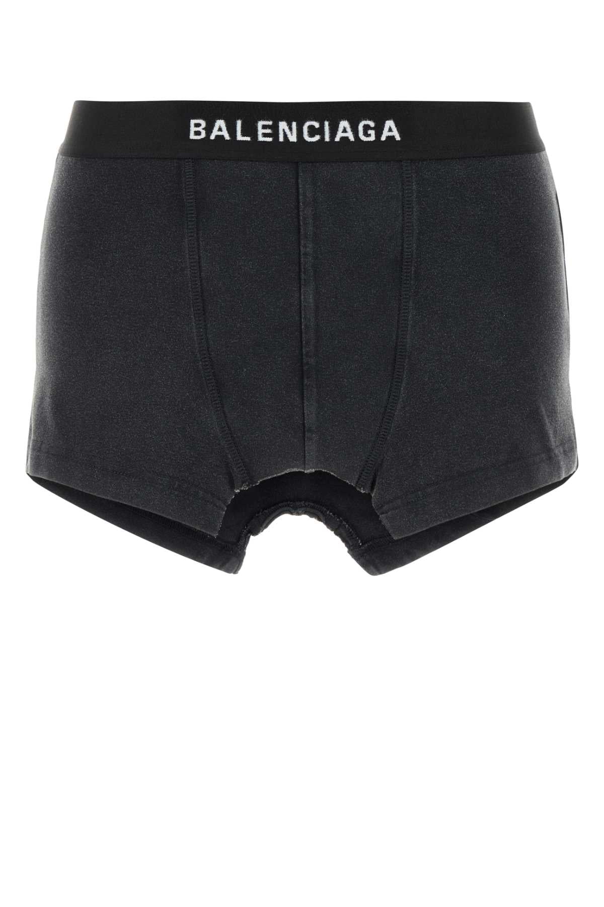 BALENCIAGA Cut Off Boxer Style Mini Skirt - Size S
