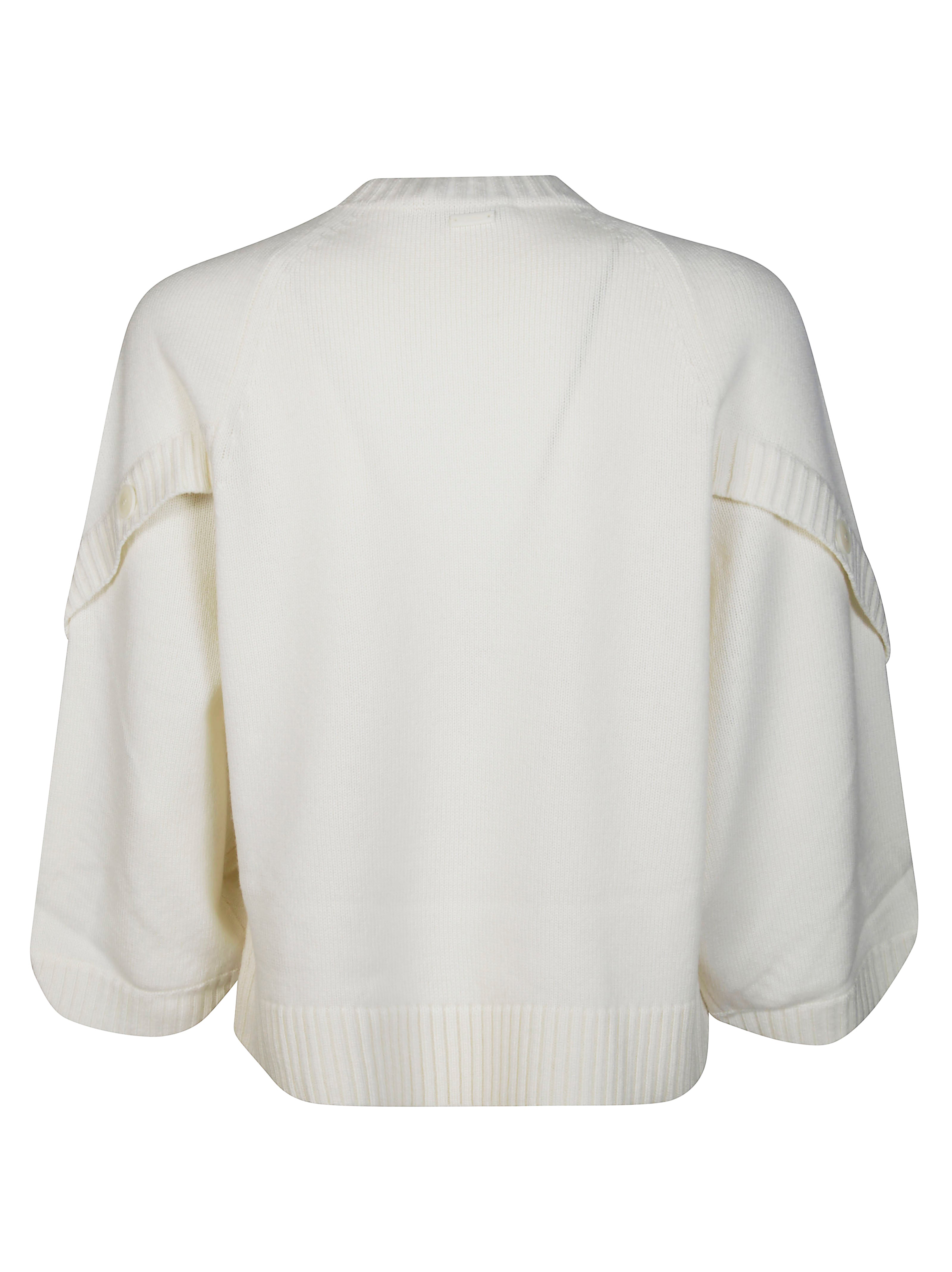MAX MARA Men's Button-Down Crewneck Sweater