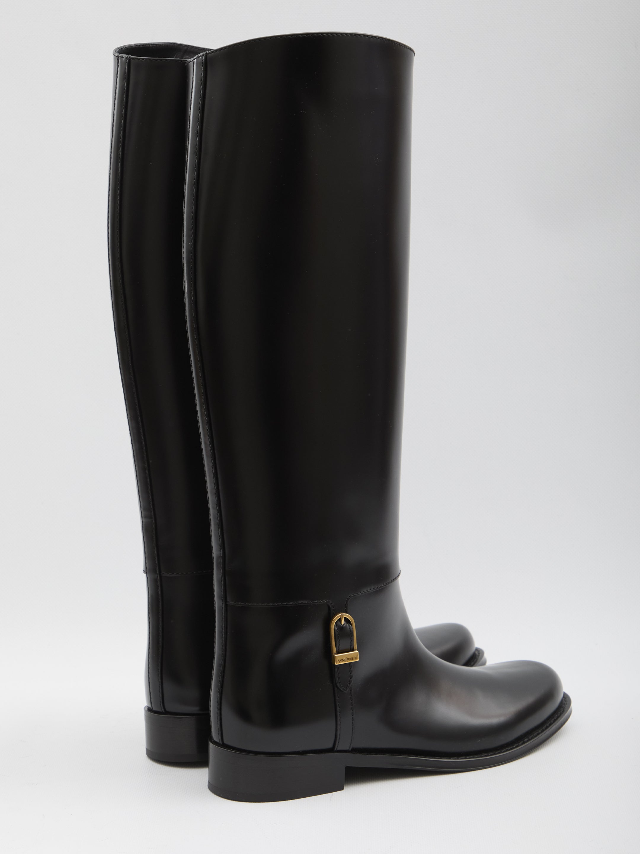 SAINT LAURENT Julia Tube Boots - 2.5 cm Heel Height
