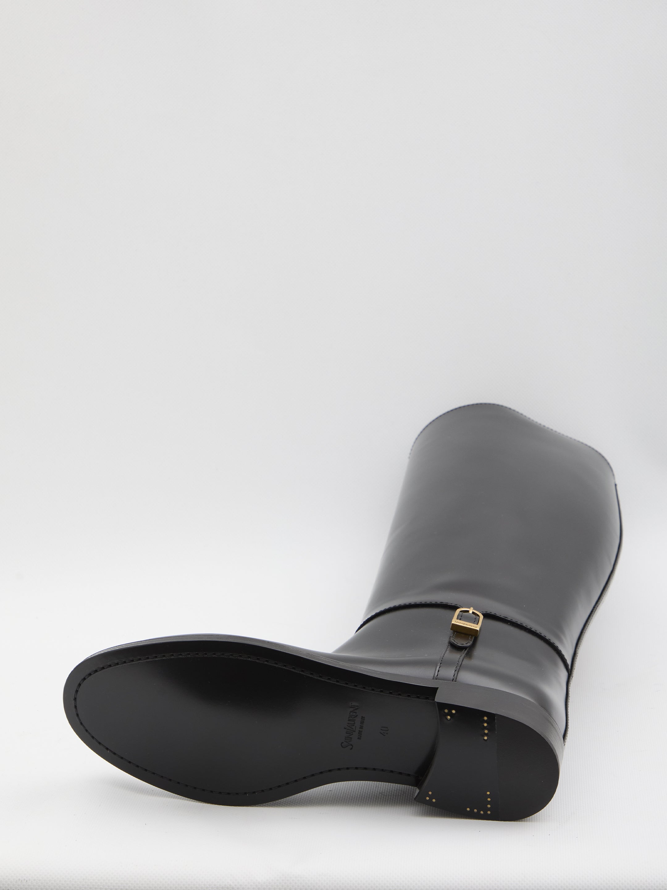 SAINT LAURENT Julia Tube Boots - 2.5 cm Heel Height