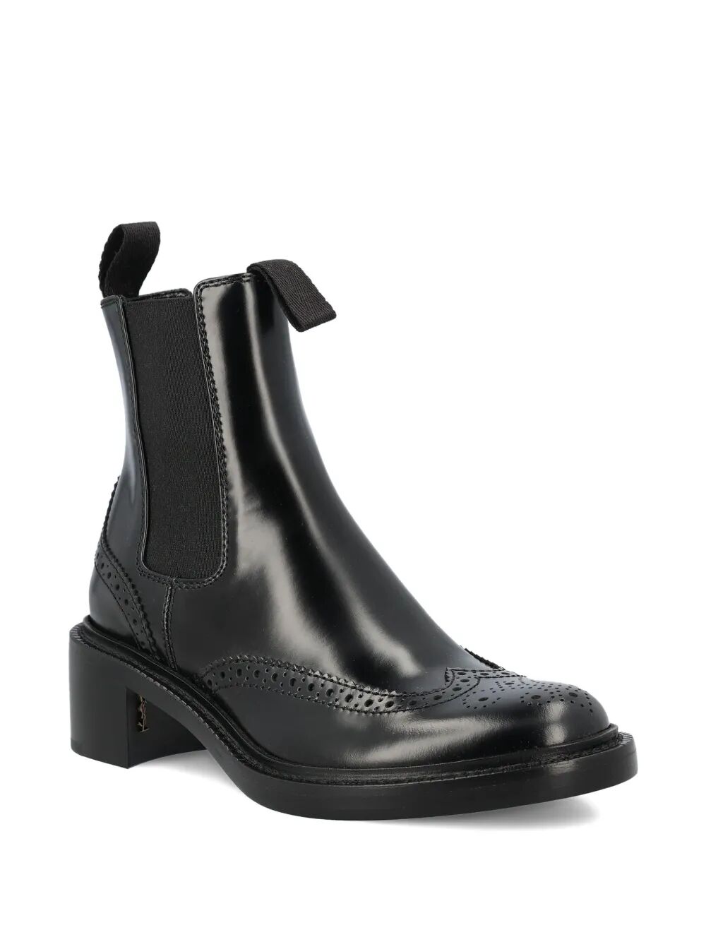 SAINT LAURENT Smooth Leather Chelsea Boots for Women