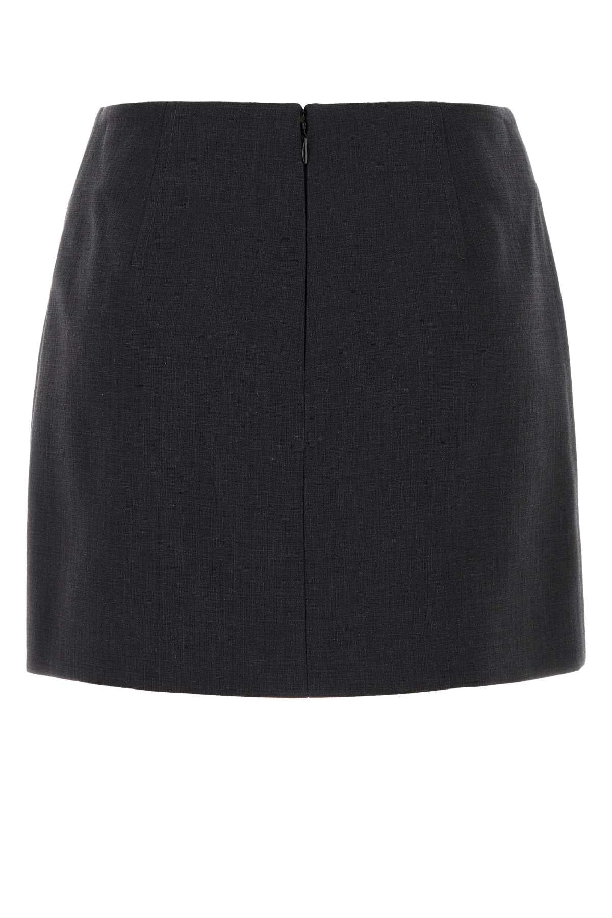 BOTTEGA VENETA Chic Cotton Blend Mini Skirt