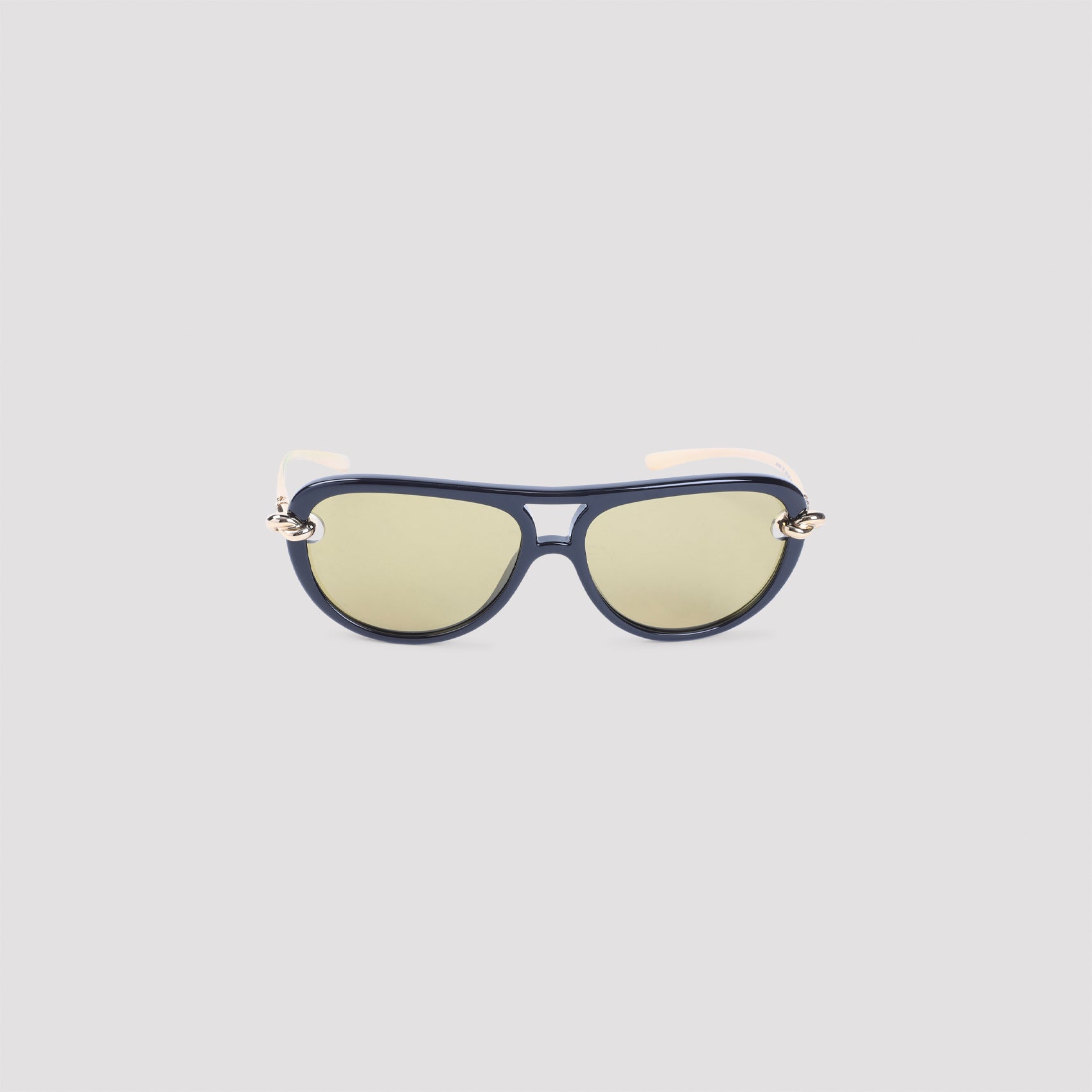 BOTTEGA VENETA Chic Acetate and Metal Sunglasses