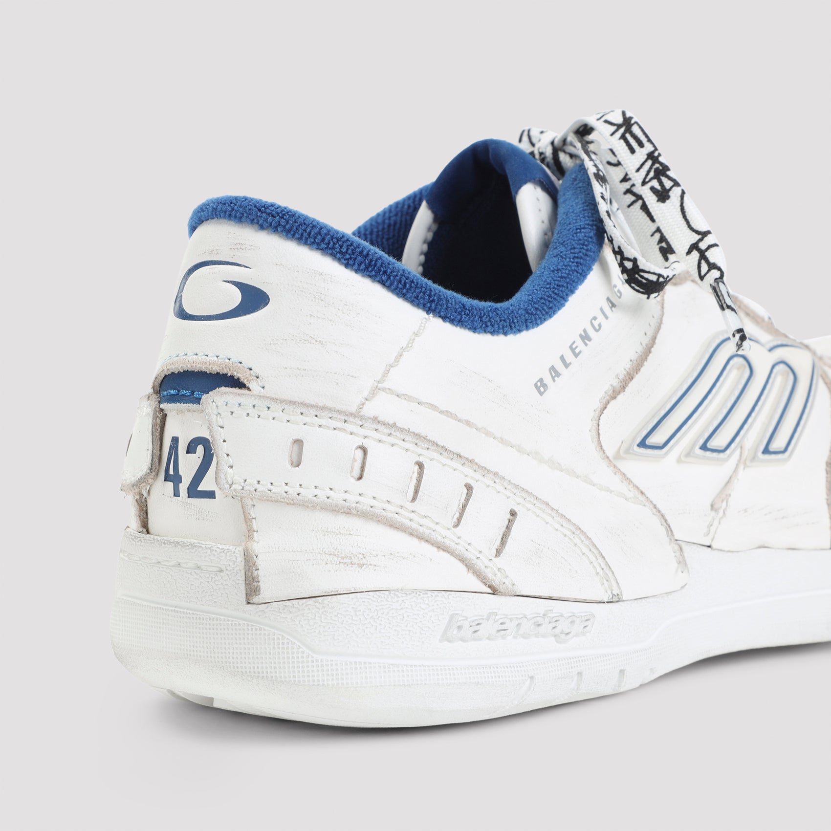 BALENCIAGA Hamptons Leather Sneakers - FW25