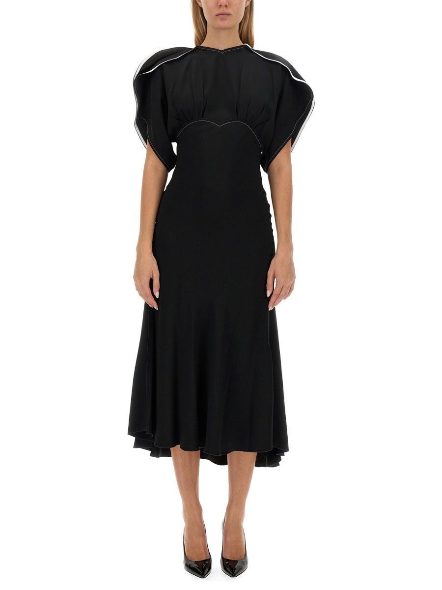 VICTORIA BECKHAM Elegant Midi Dress
