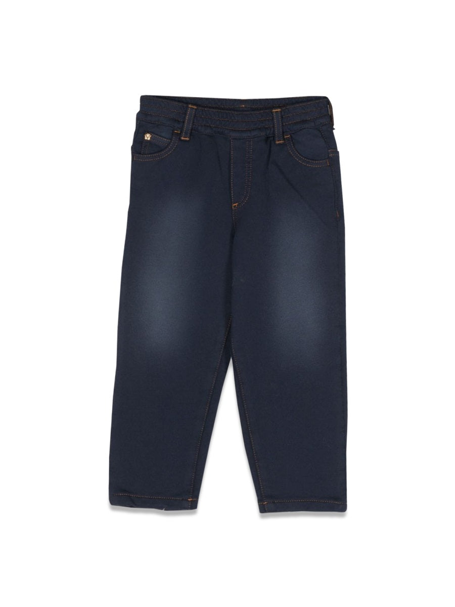 VERSACE Kids' Denim Pants - Unisex Style