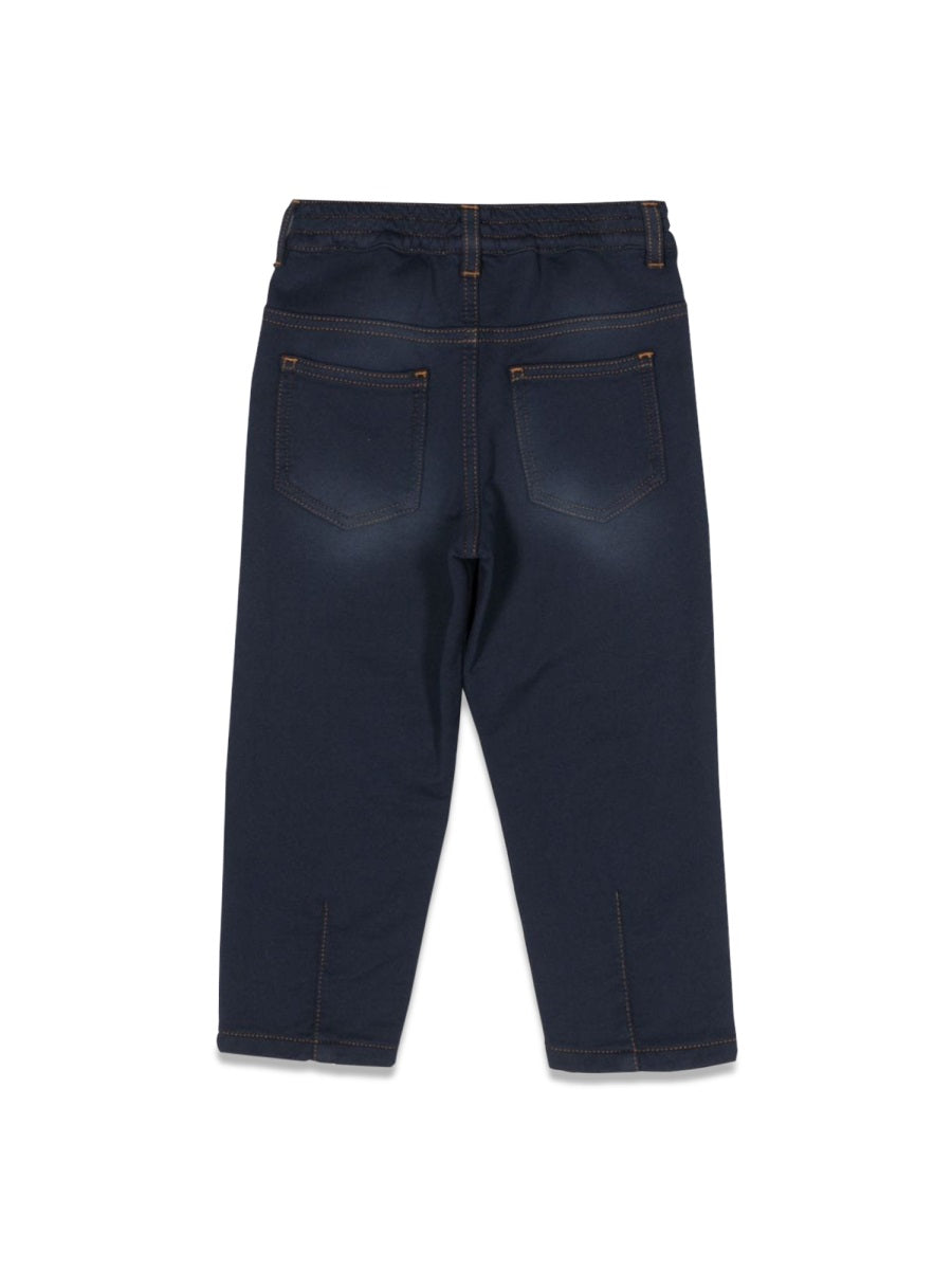 VERSACE Kids' Denim Pants - Unisex Style