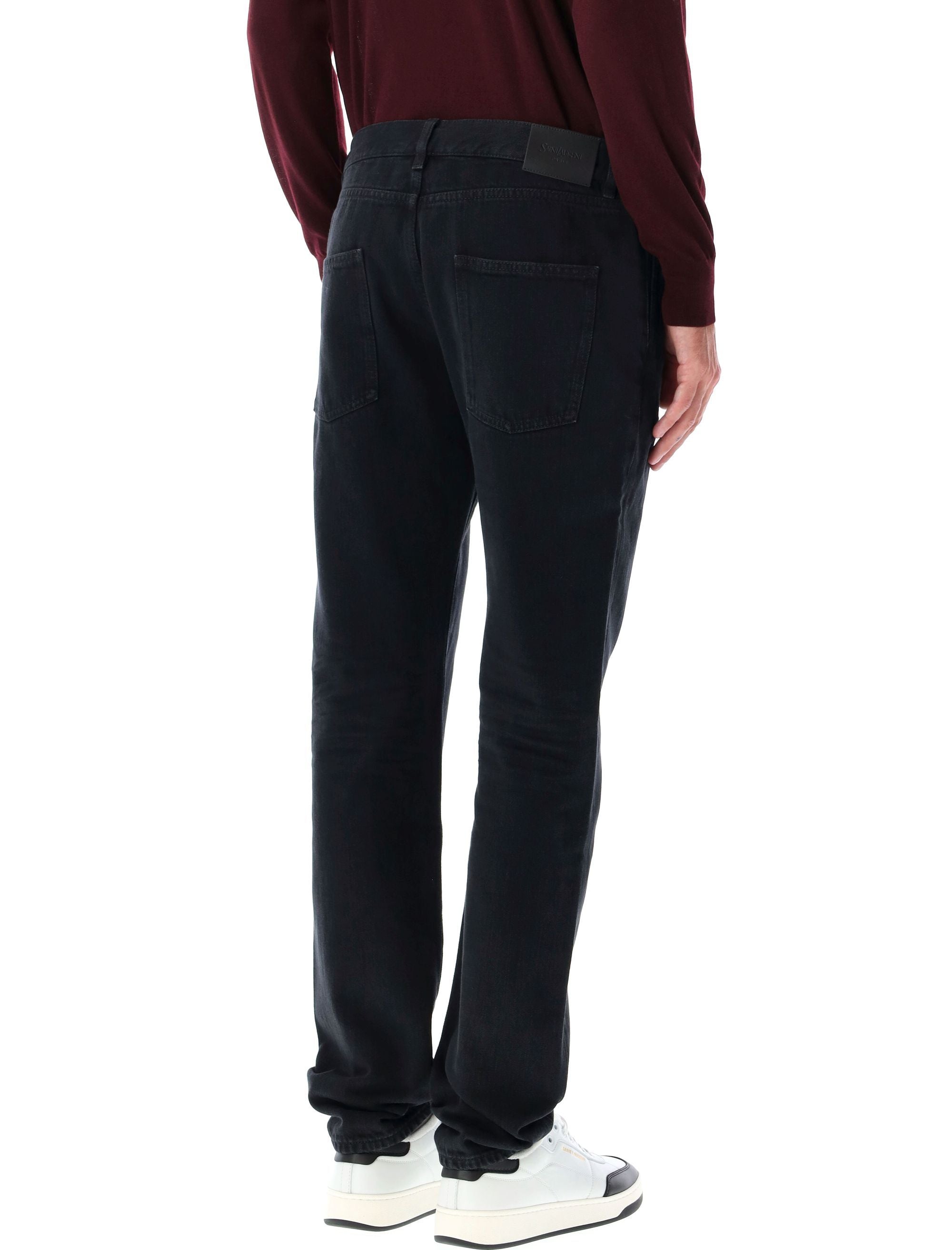 SAINT LAURENT Low-Rise Slim Jeans - Size 32