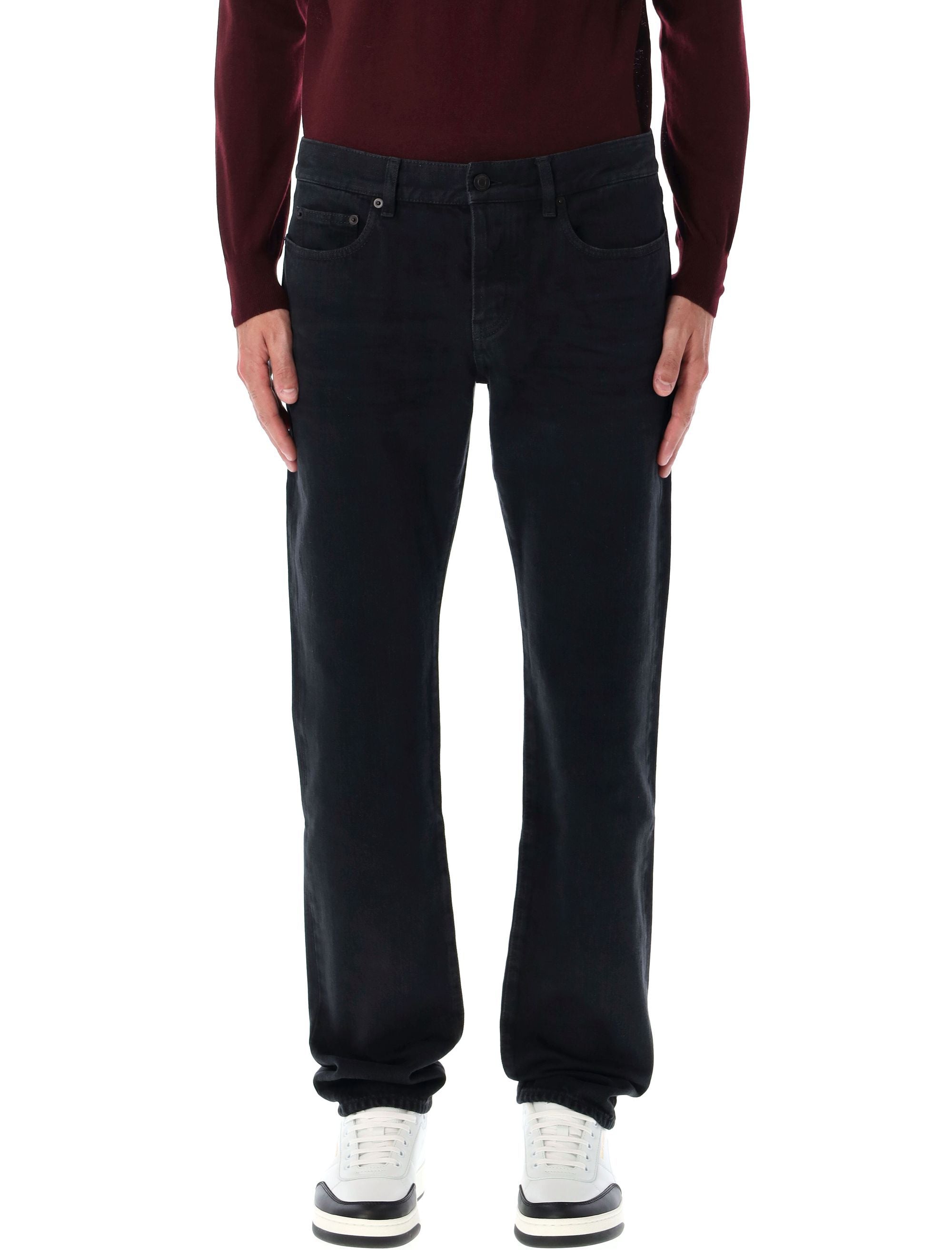 SAINT LAURENT Low-Rise Slim Jeans - Size 32