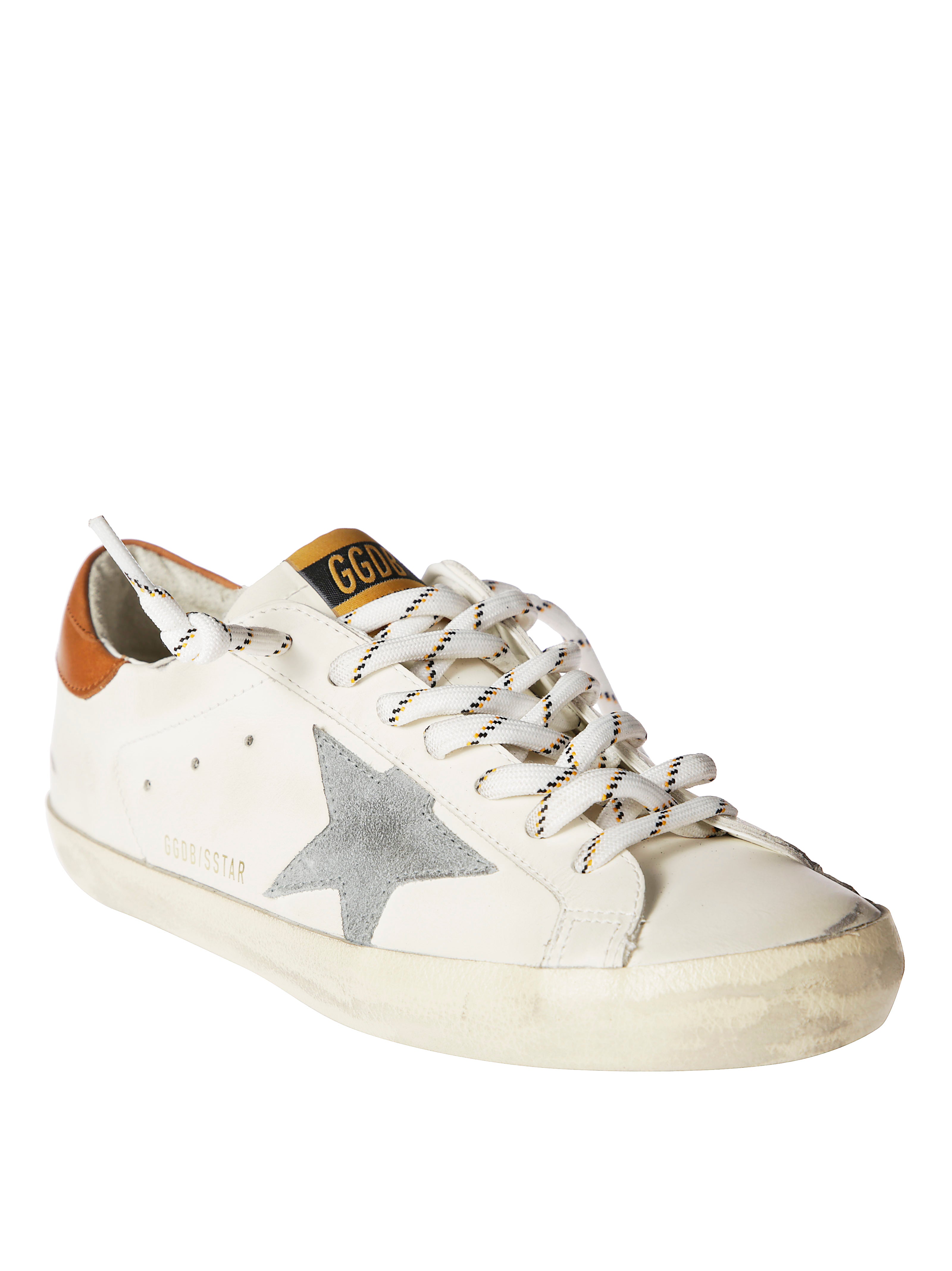 GOLDEN GOOSE Superstar Leather Upper Sneakers for Women