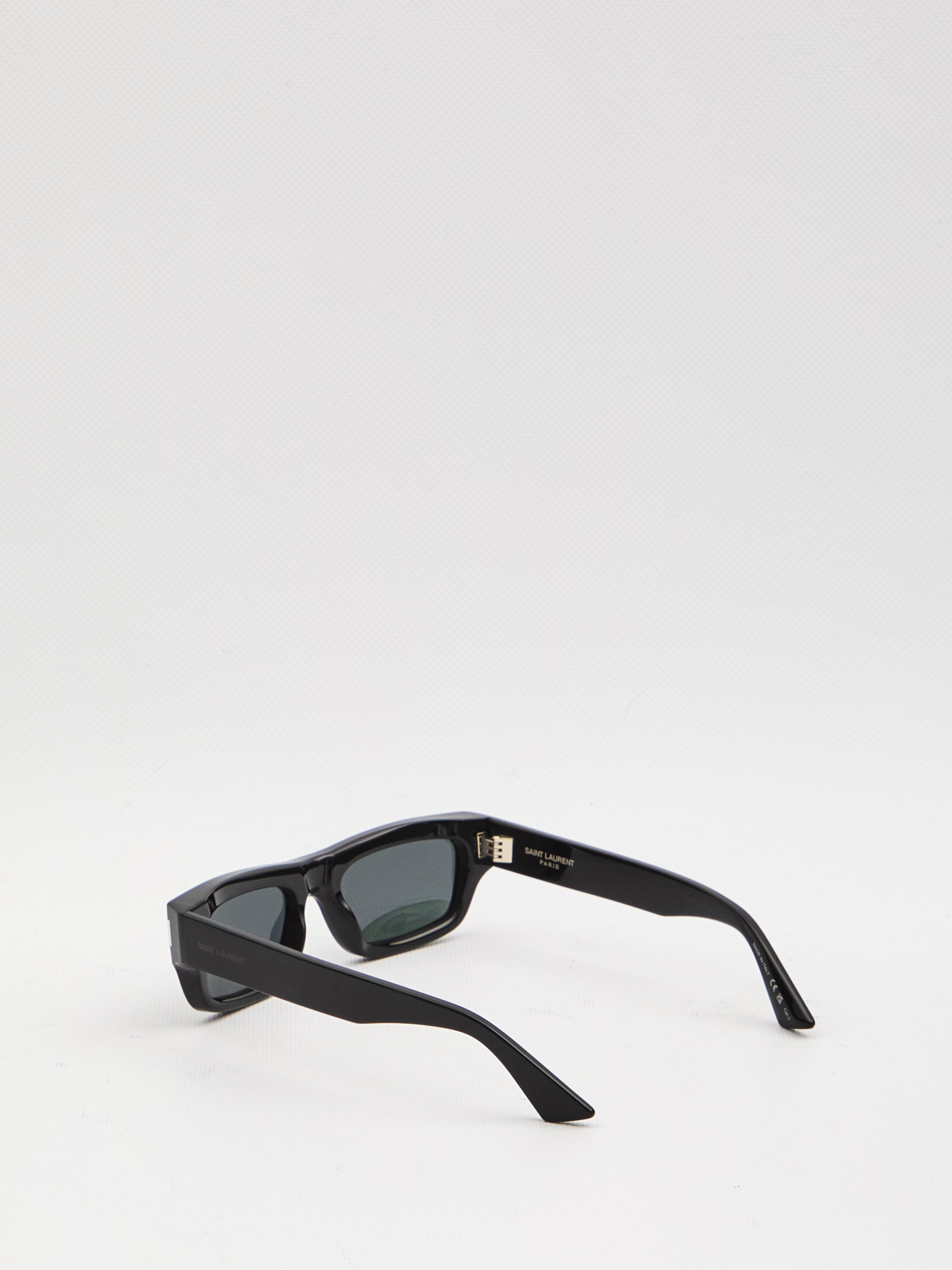 SAINT LAURENT Rectangular Acetate Sunglasses - Caliber 54