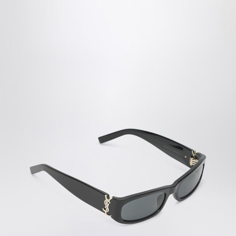 SAINT LAURENT Elongated Acetate Frame Sunglasses