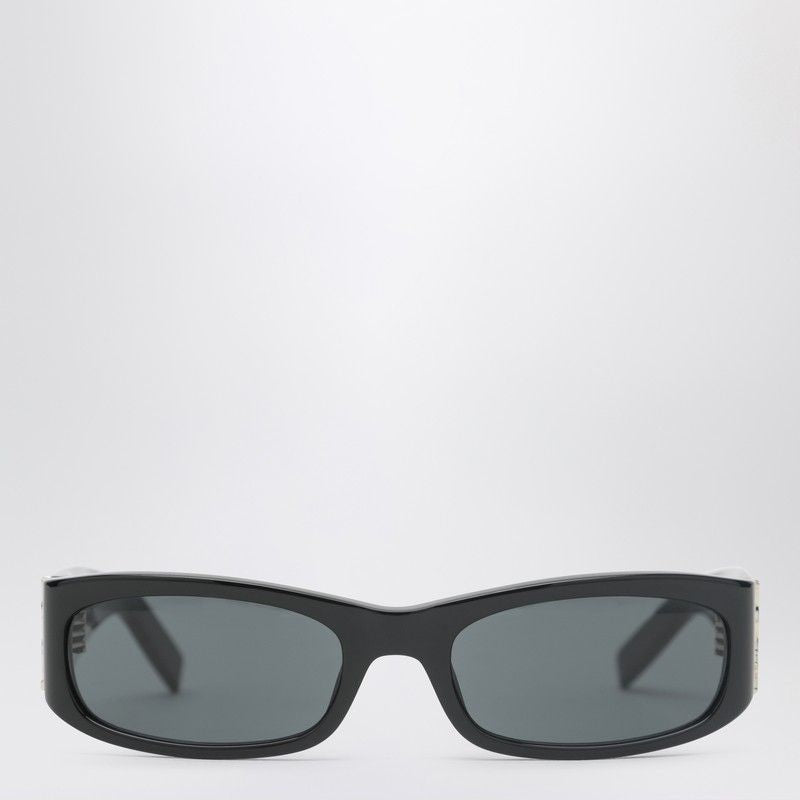 SAINT LAURENT Elongated Acetate Frame Sunglasses