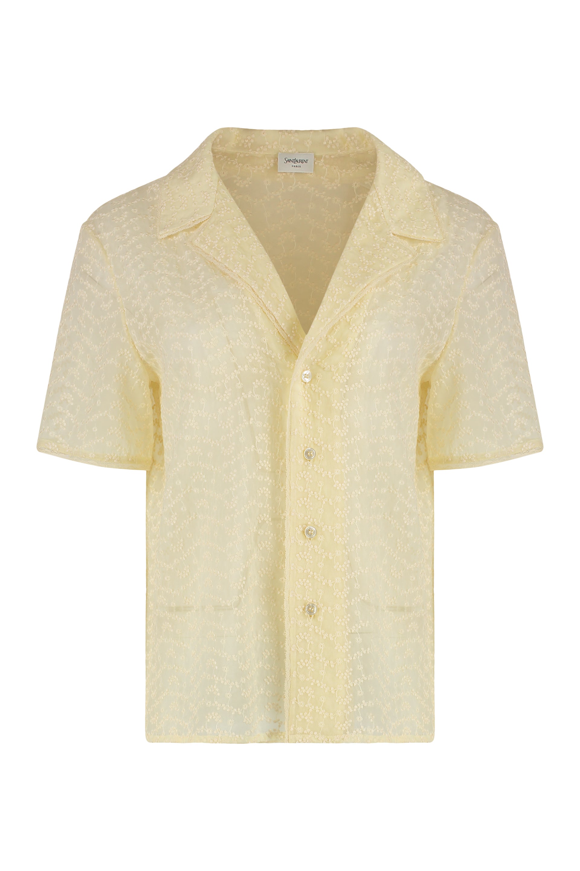 SAINT LAURENT Cotton Blend Pyjama Set