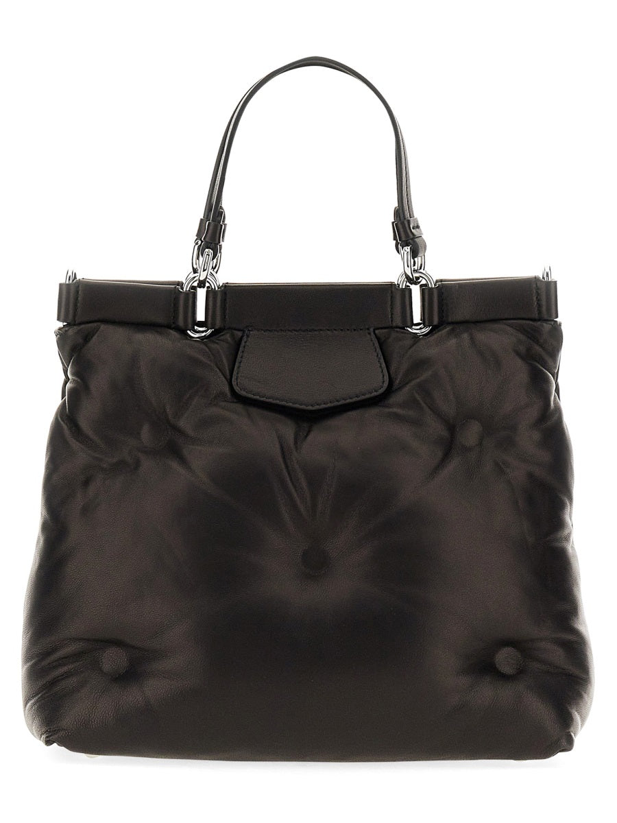 MAISON MARGIELA Mini Glam Slam Leather Shopping Bag