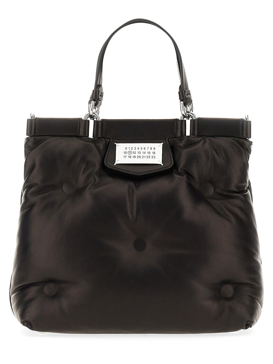 MAISON MARGIELA Mini Glam Slam Leather Shopping Bag