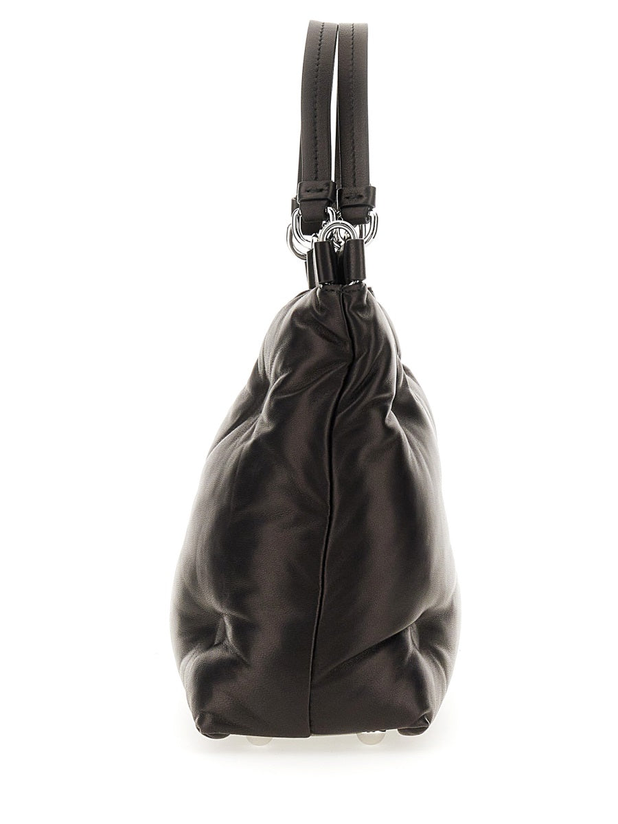 MAISON MARGIELA Mini Glam Slam Leather Shopping Bag