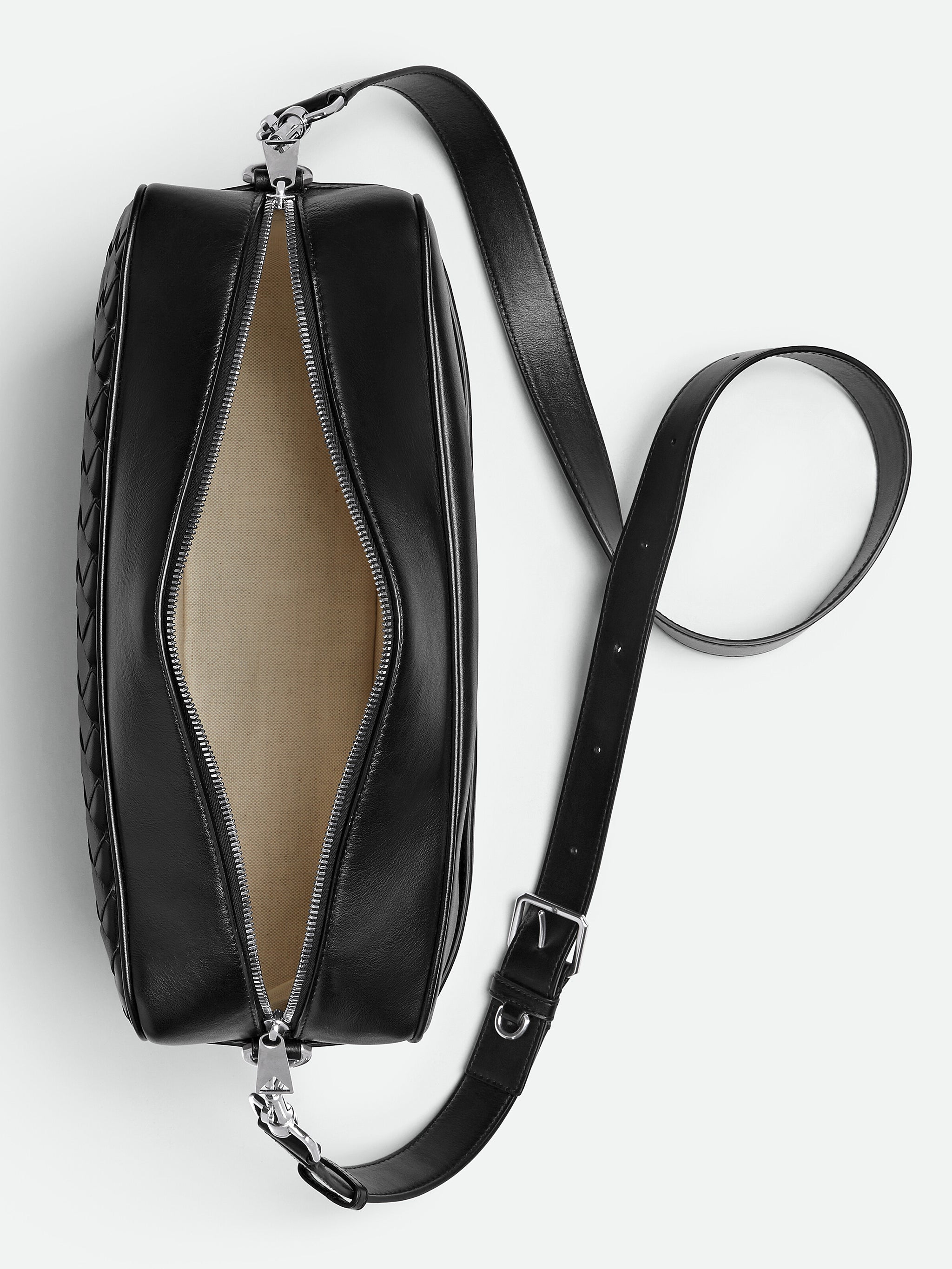 BOTTEGA VENETA Large Intrecciato Messenger Handbag