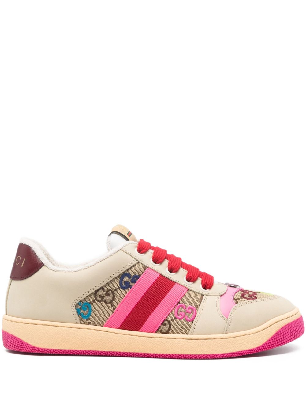 GUCCI Women's Leather Sneakers - FW25 Collection