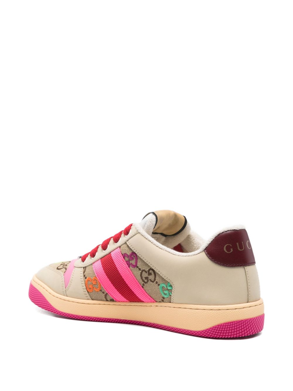 GUCCI Women's Leather Sneakers - FW25 Collection