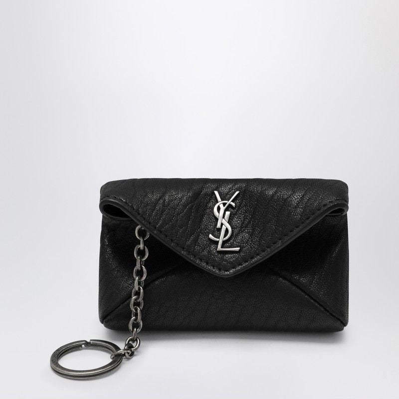 SAINT LAURENT Keychain Case Envelope Mini for Men - FW25