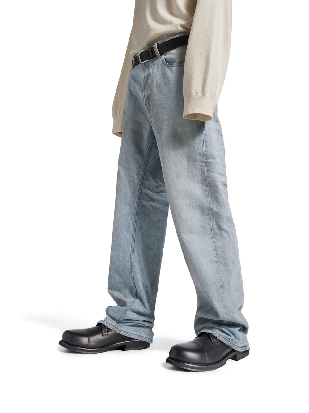 BALENCIAGA Men's Mini Derby Dress Moccasins