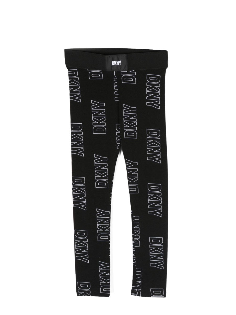 DKNY Allover Logo Leggings for Girls - Perfect for Fall 2023