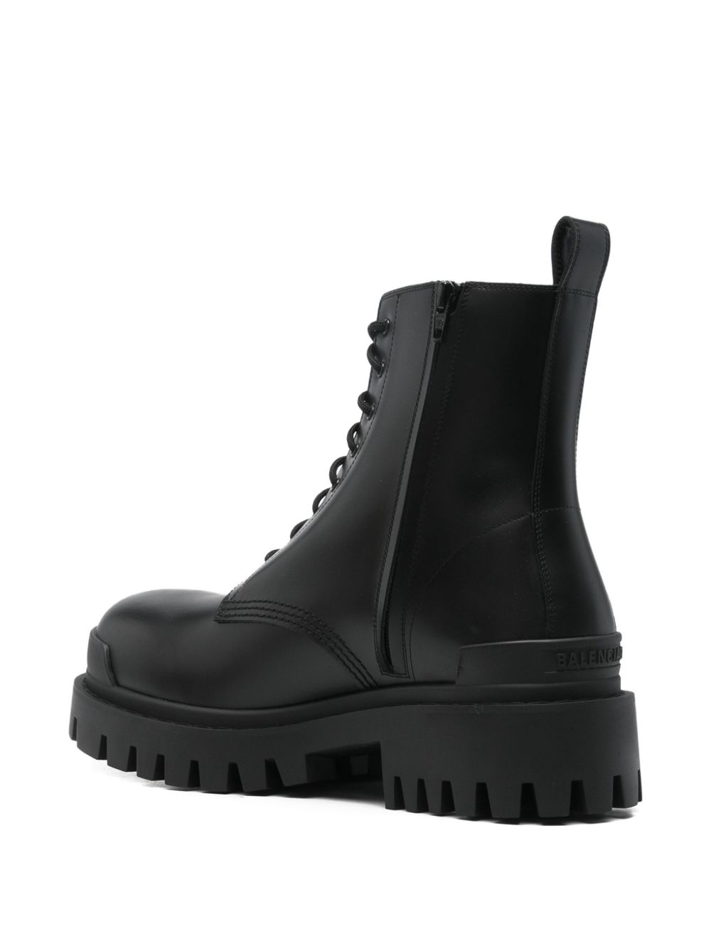 BALENCIAGA Strike Lace-Up Boots for Men