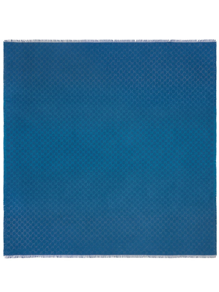 GUCCI Luxury Wool and Cotton Scarf for Women