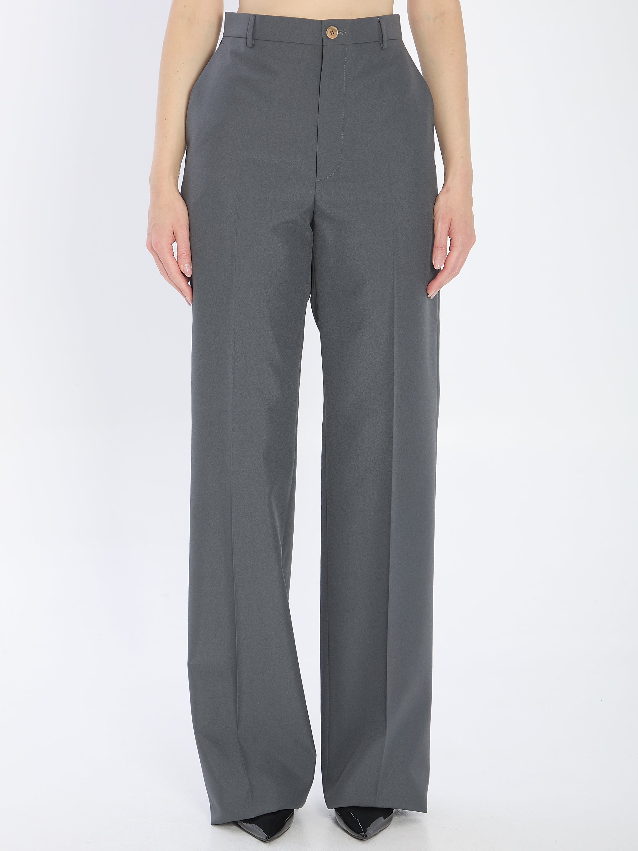 GUCCI Technical Panama Trousers - Regular Fit